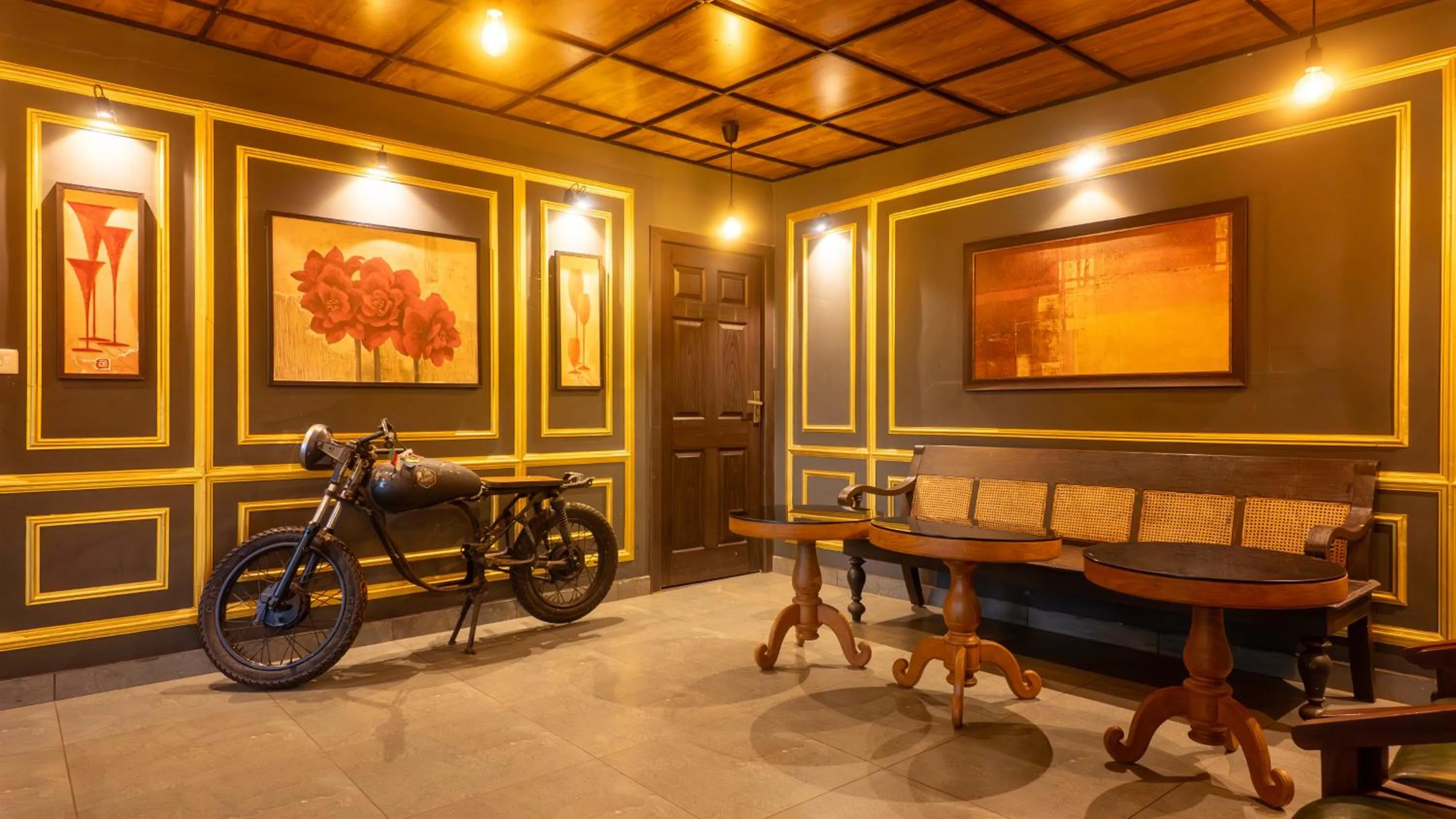 Living room in Wayanad Ranches Resorts