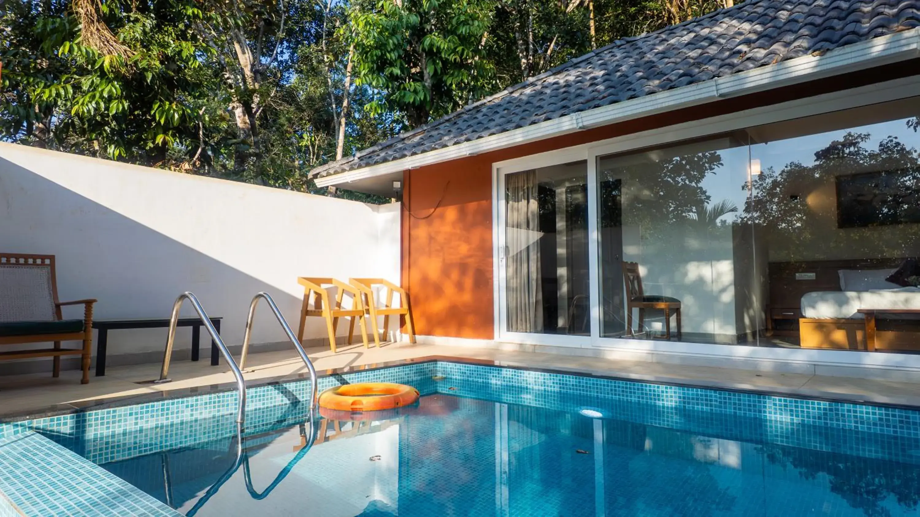 Pool view in Wayanad Ranches Resorts Pool view in Wayanad Ranches Resorts