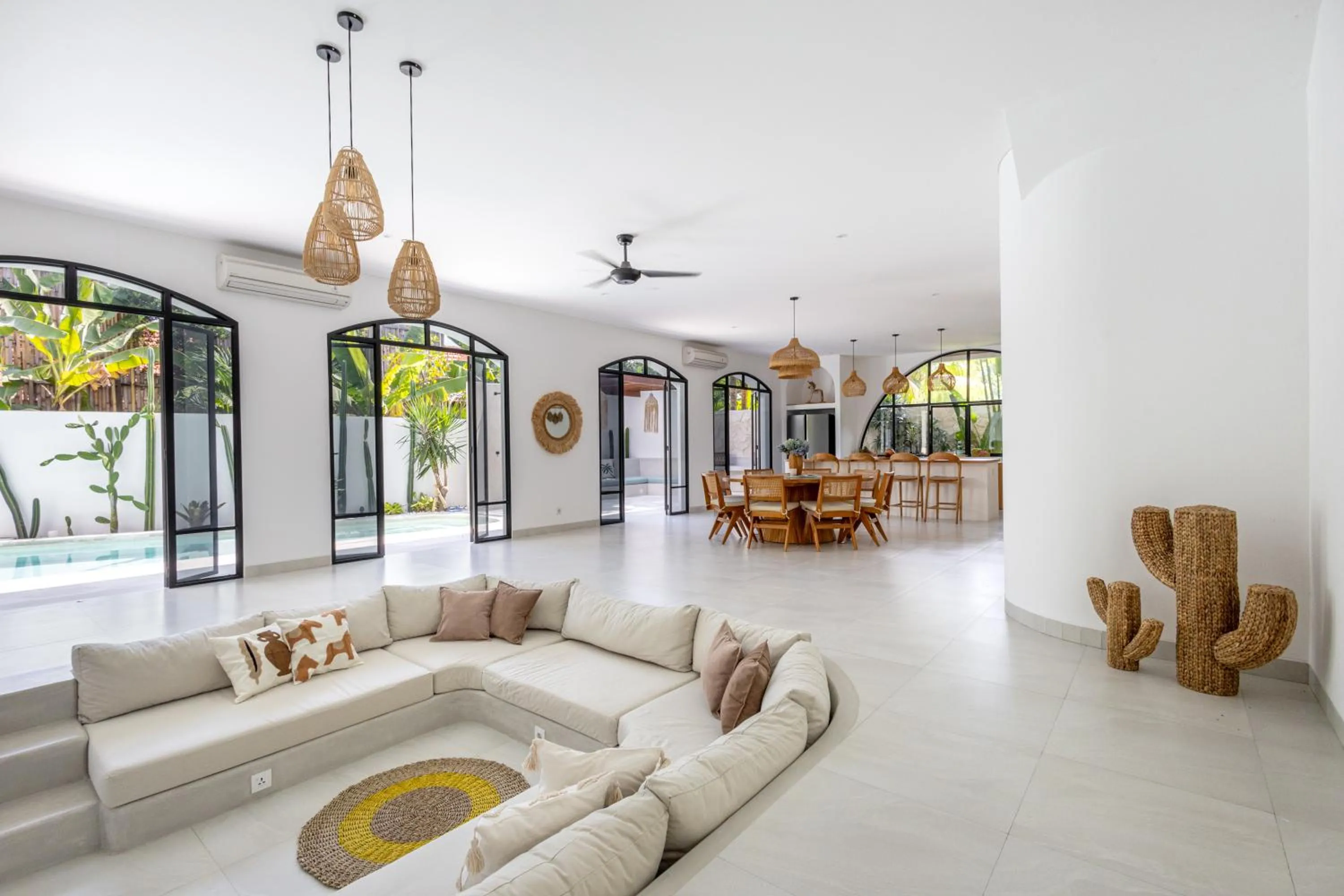 Living room in Villa Harper by BaliSuperHost