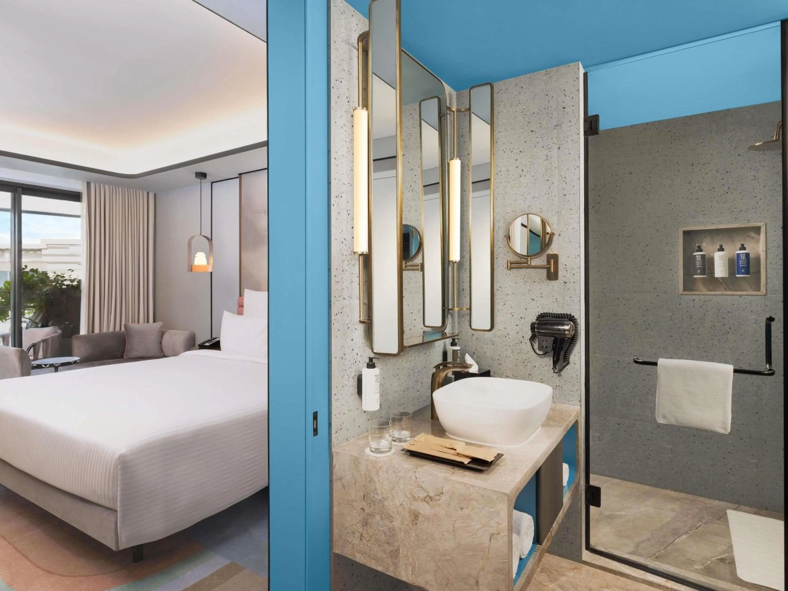 Bedroom, Bed in Novotel Goa Panjim