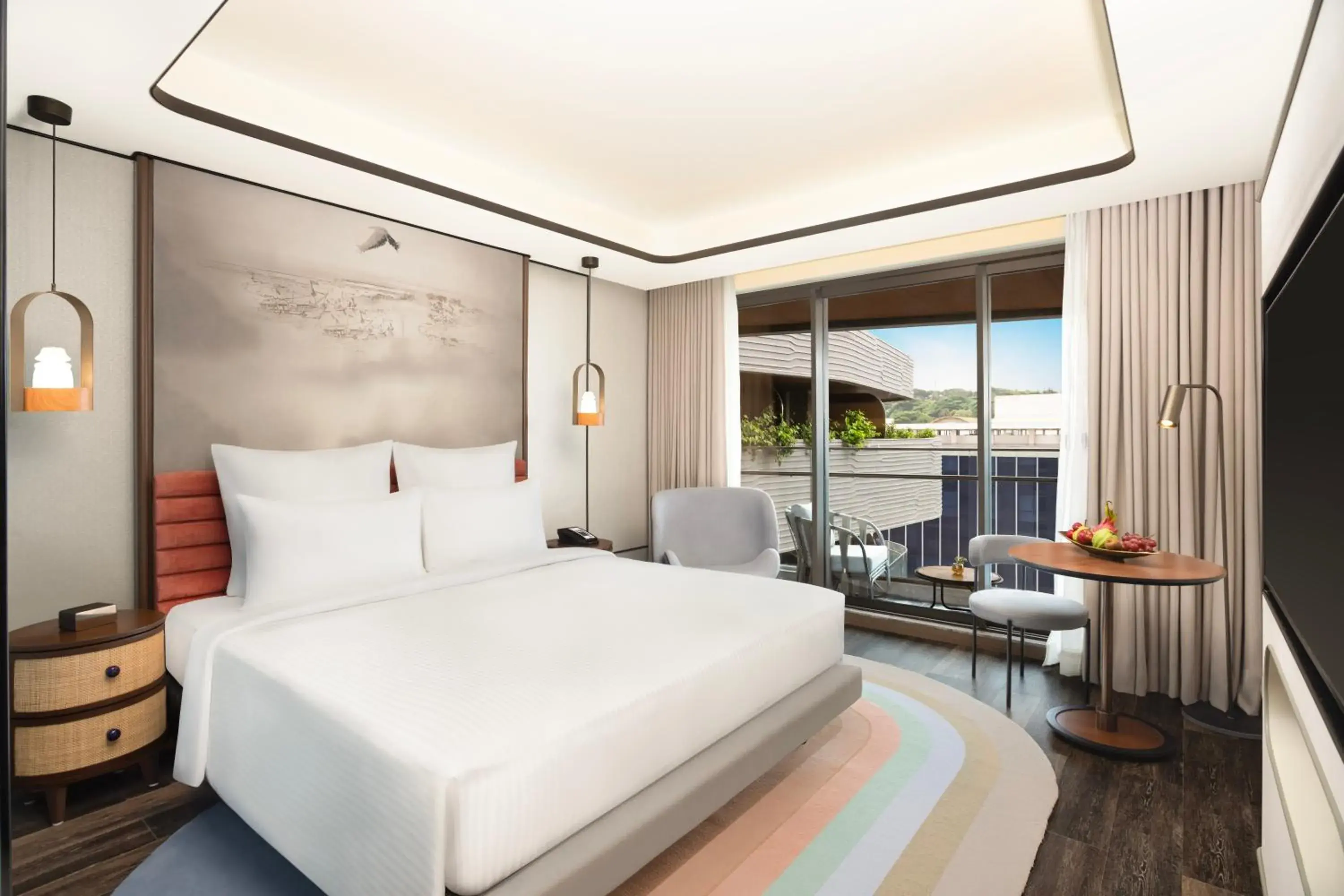 Superior Double Room with Balcony in Novotel Goa Panjim Superior Double Room with Balcony in Novotel Goa Panjim