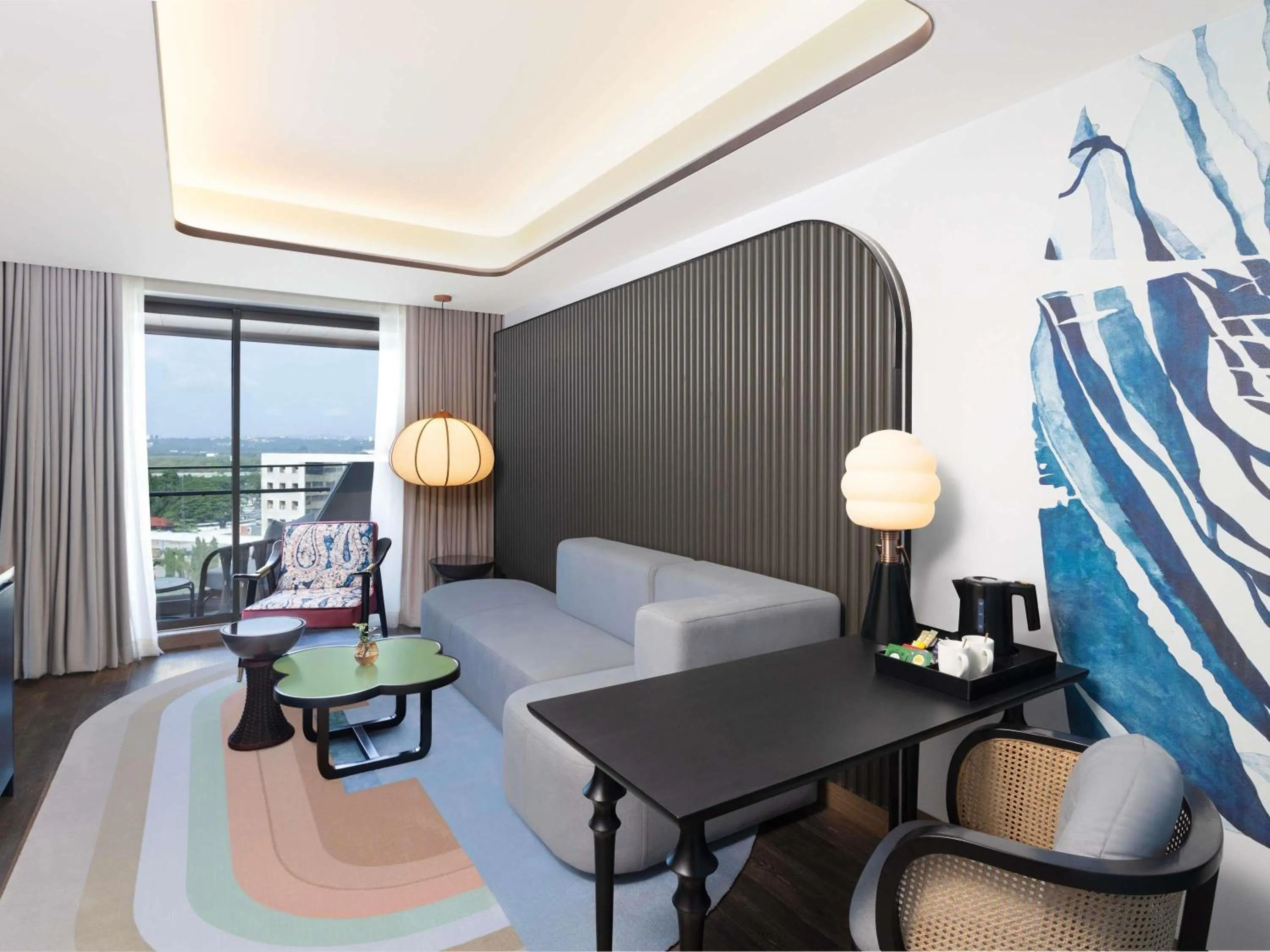 Bedroom, Bed in Novotel Goa Panjim