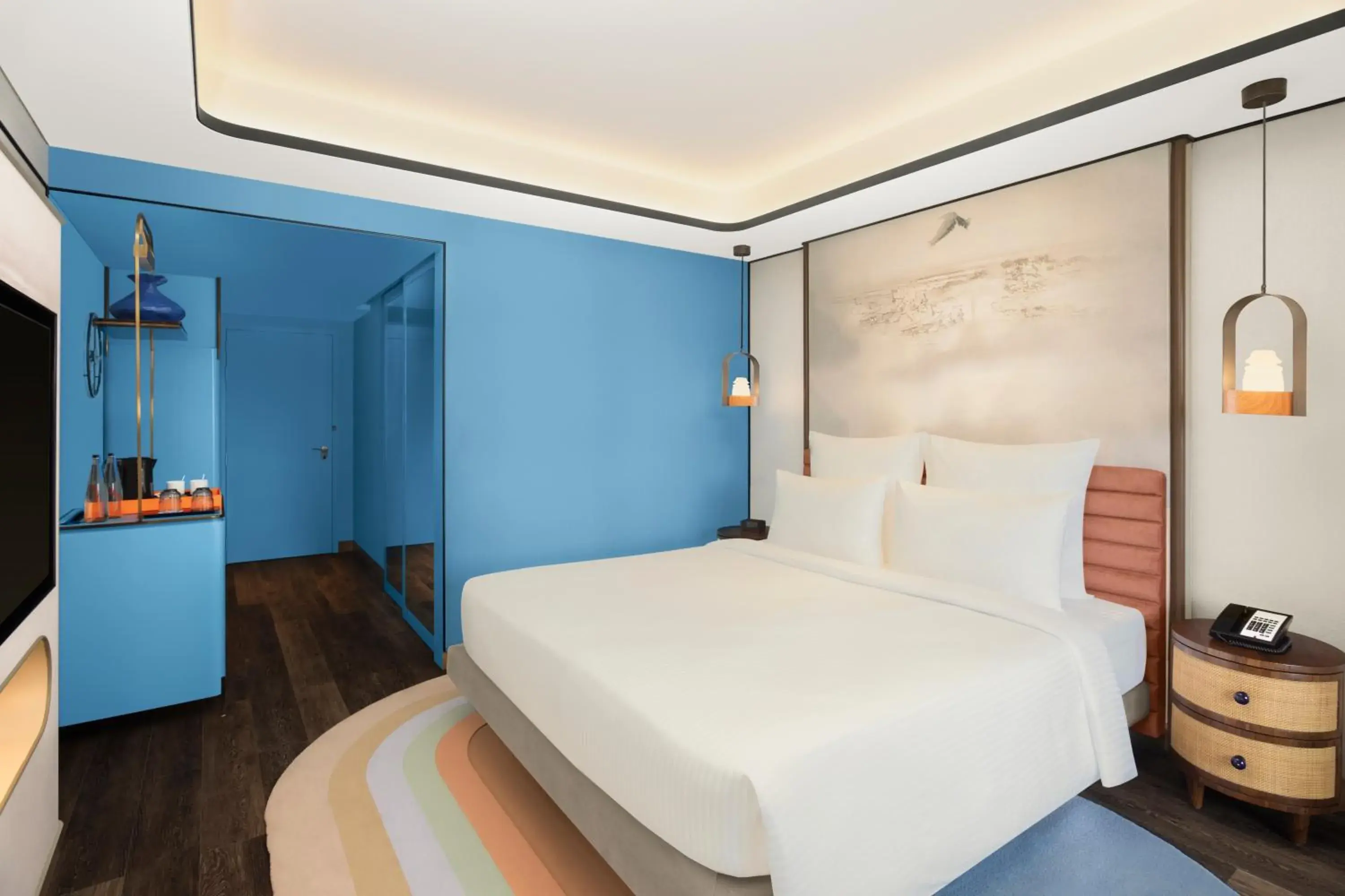 Executive Queen Room with Balcony in Novotel Goa Panjim Executive Queen Room with Balcony in Novotel Goa Panjim