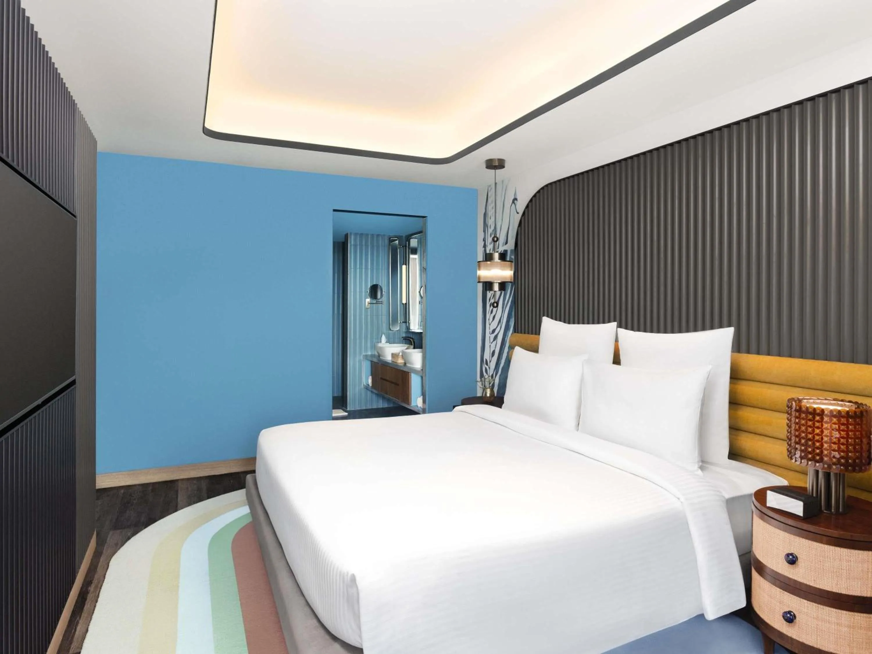 Bedroom, Bed in Novotel Goa Panjim
