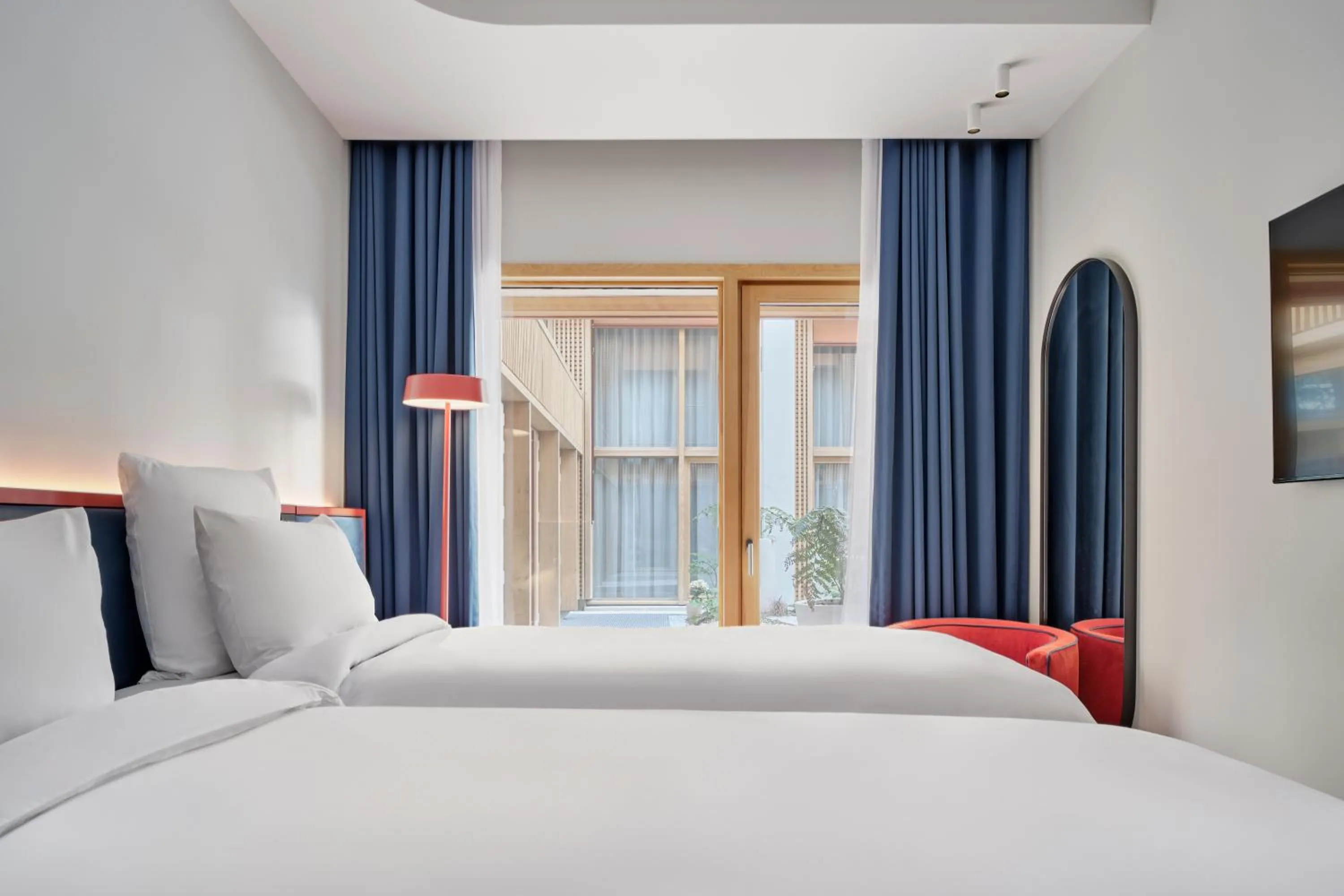 Bedroom, Bed in TRIBE Paris Pantin