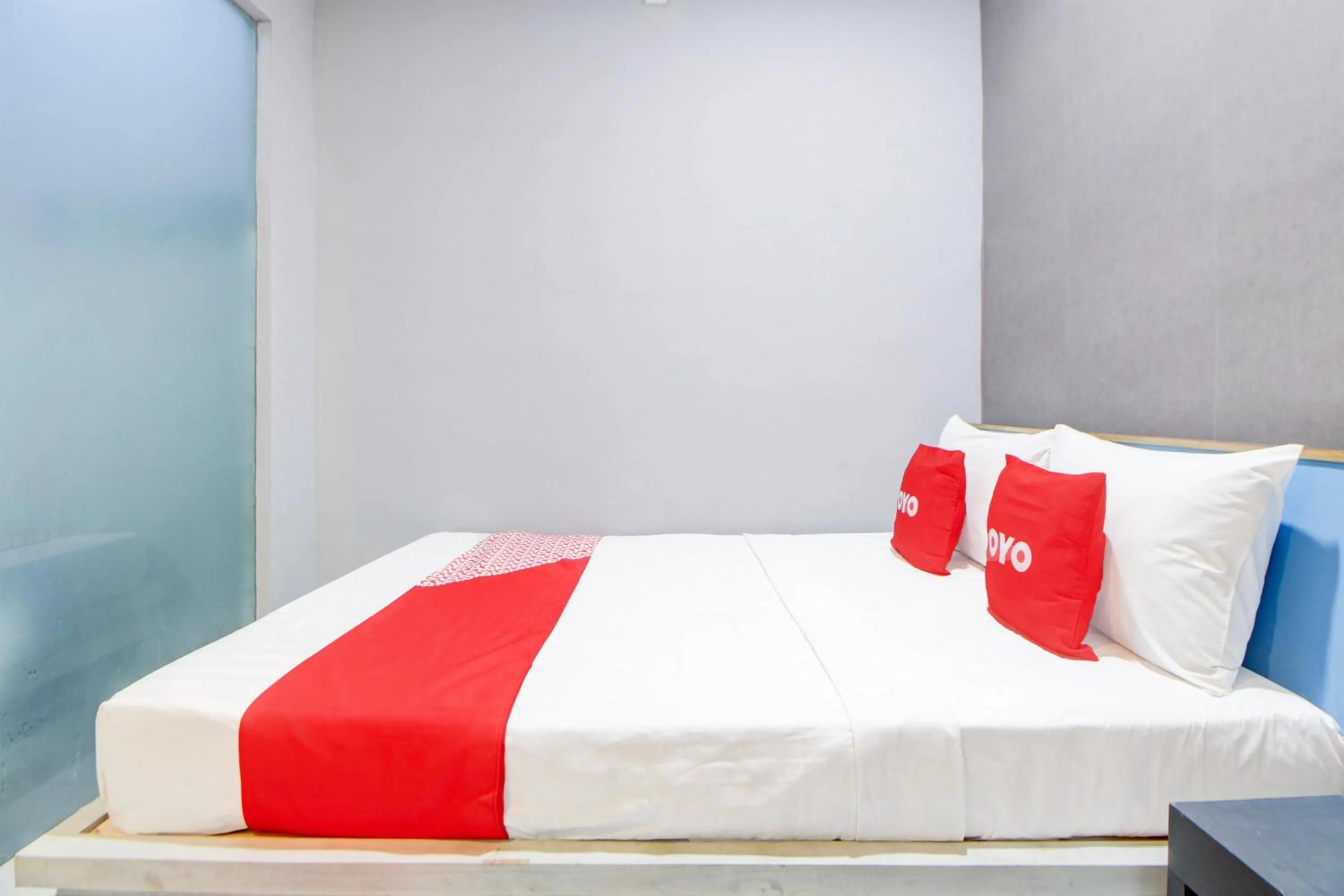 Bedroom, Bed in Hotel O Stasiun Tegal Near Alun-Alun Formerly Ameera Guest House