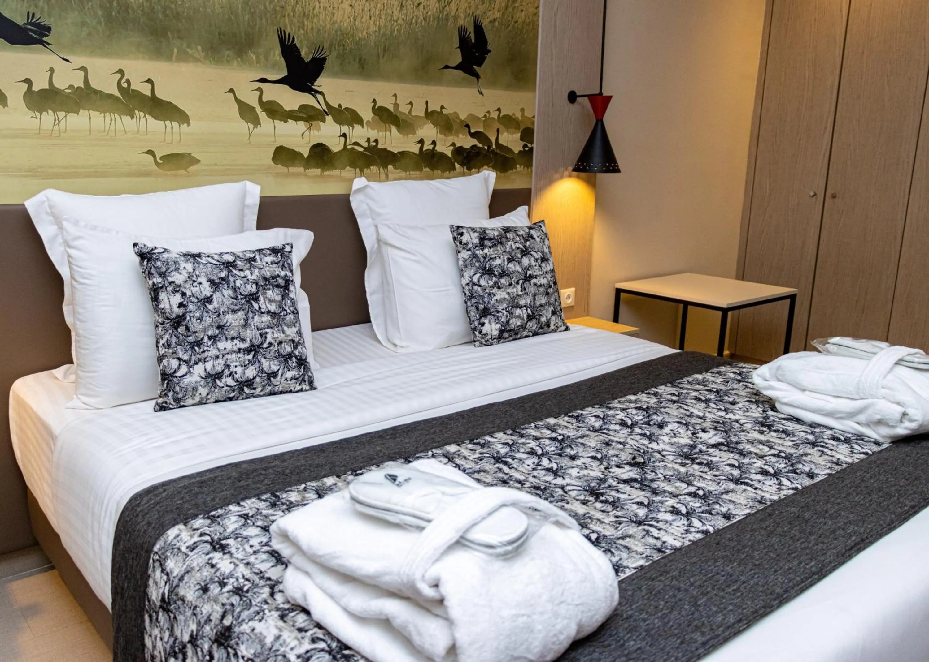 Bed in Azalaï Hôtel Ouagadougou