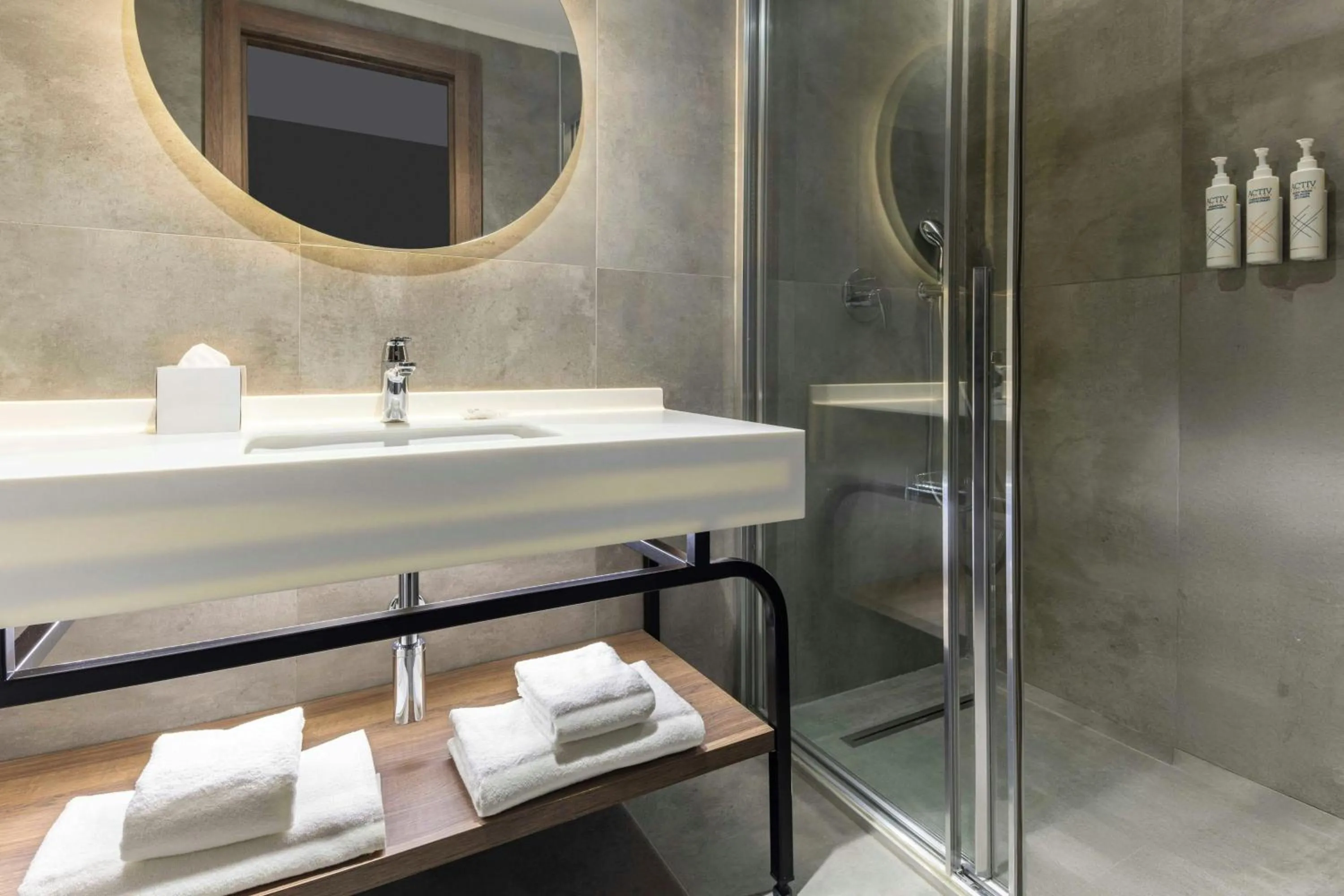 Bathroom in Four Points Flex by Sheraton Ankara Cukurambar