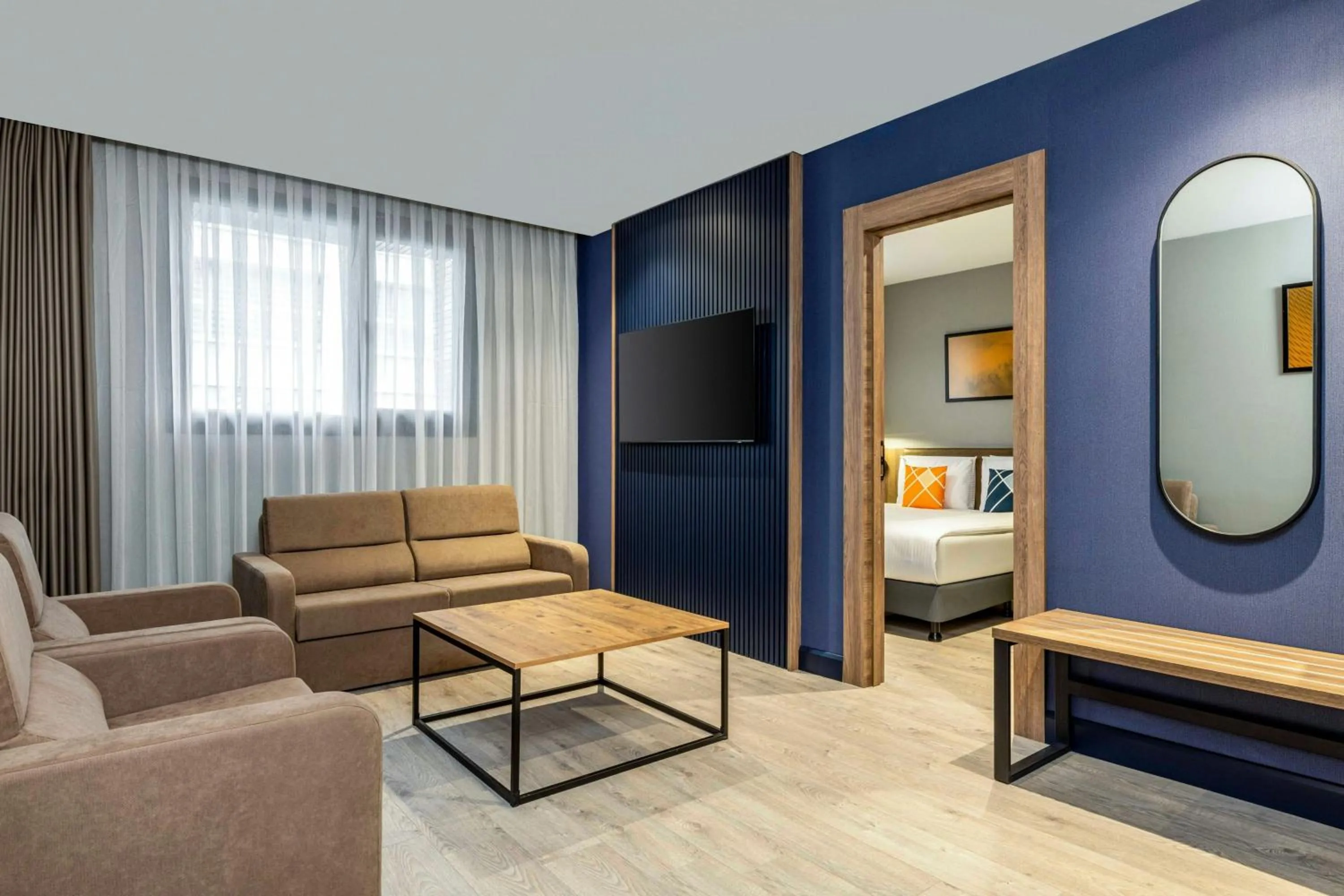 Bedroom, Bed in Four Points Flex by Sheraton Ankara Cukurambar