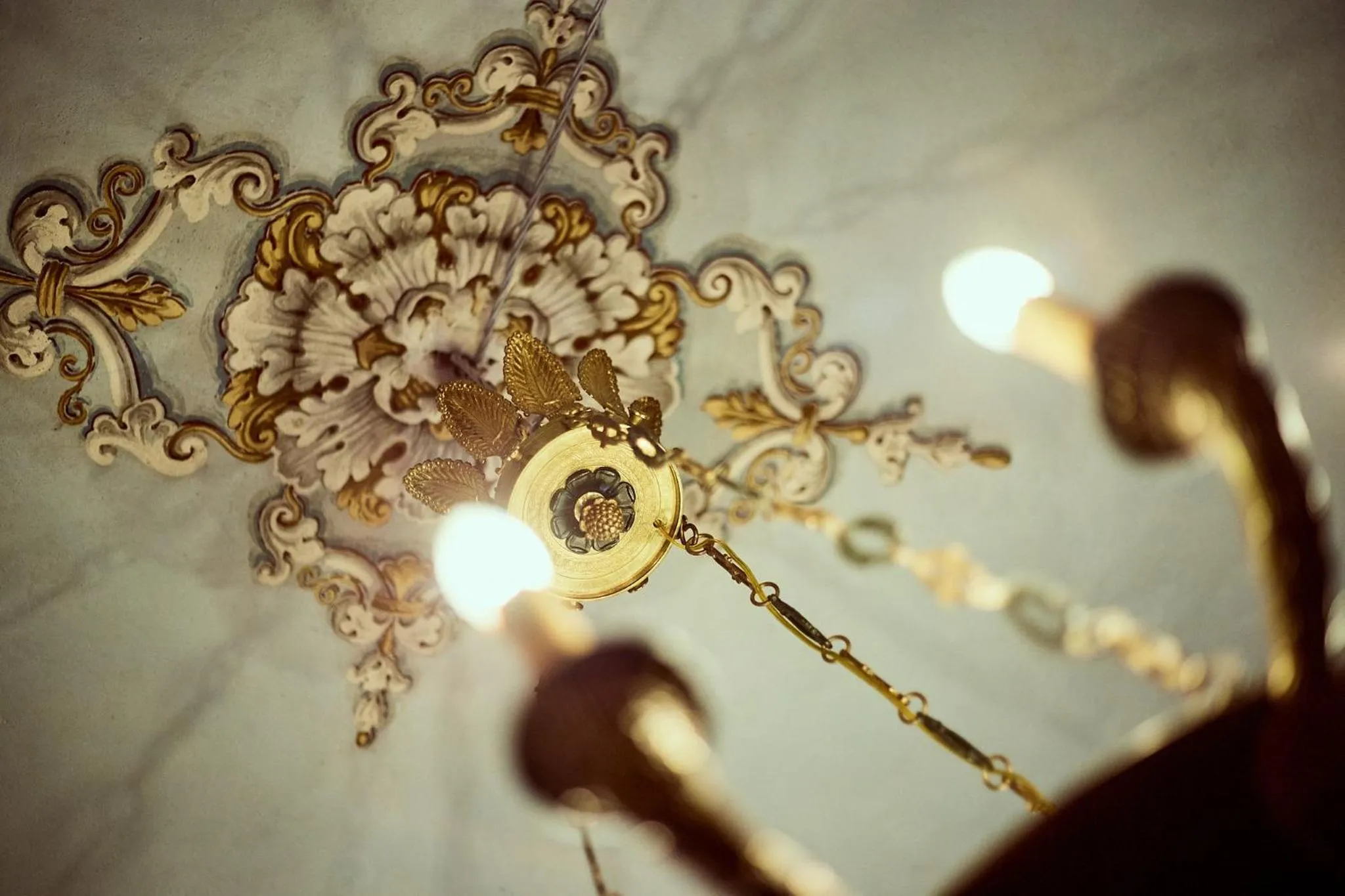 Decorative detail in Palazzo Nobile di San Donato - Historic Experience