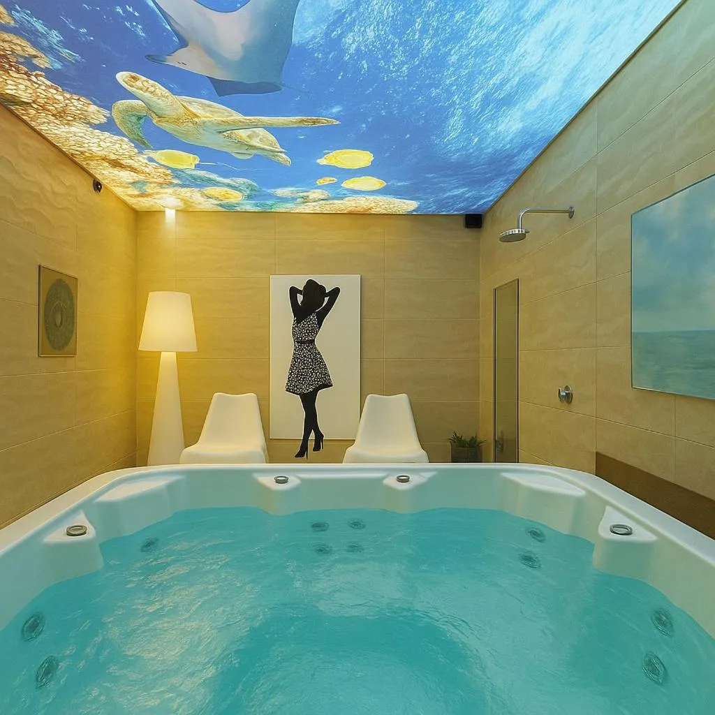 Resort Eden Premium Sauna, jacuzzi