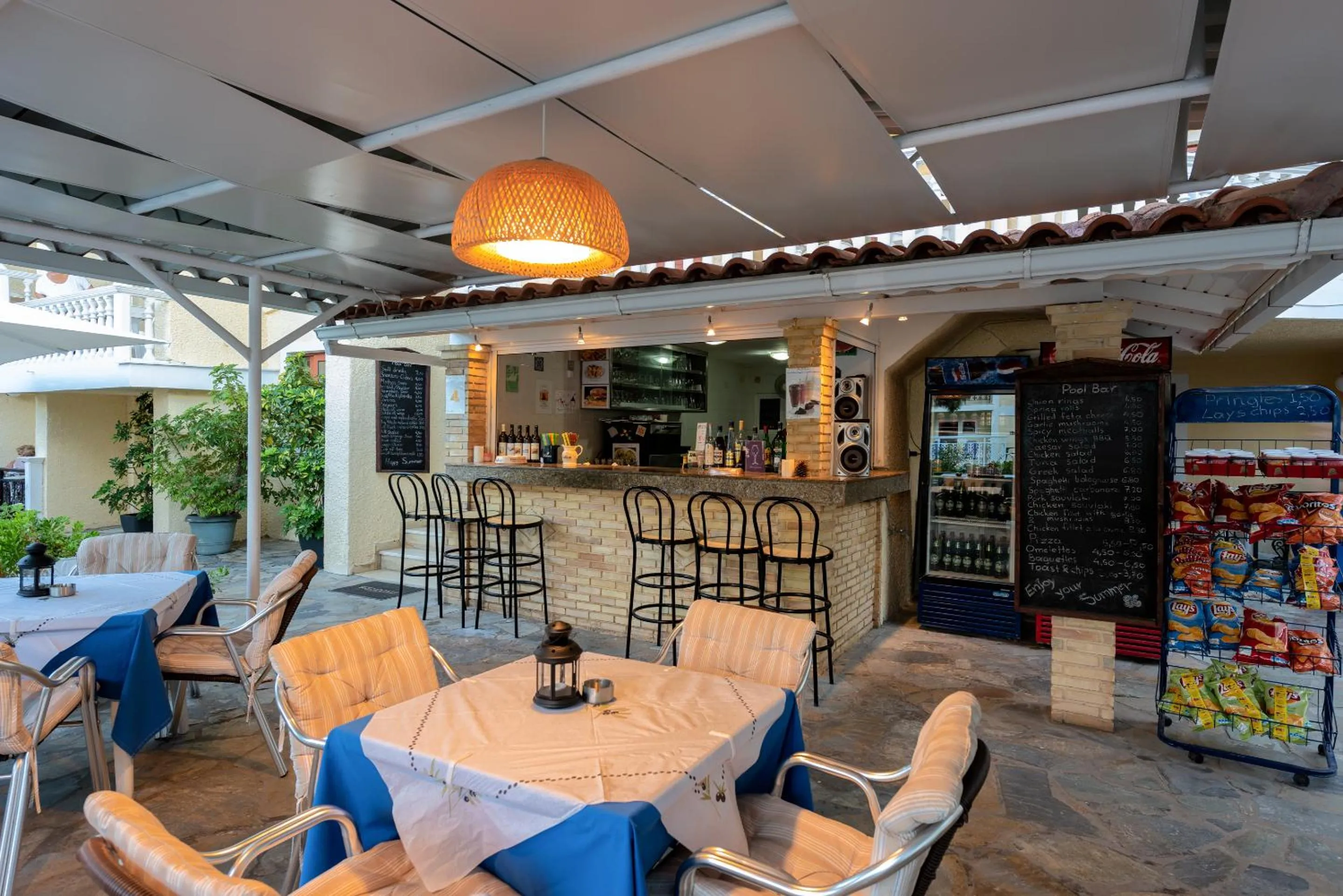 Lounge or bar in Iliessa Beach Hotel