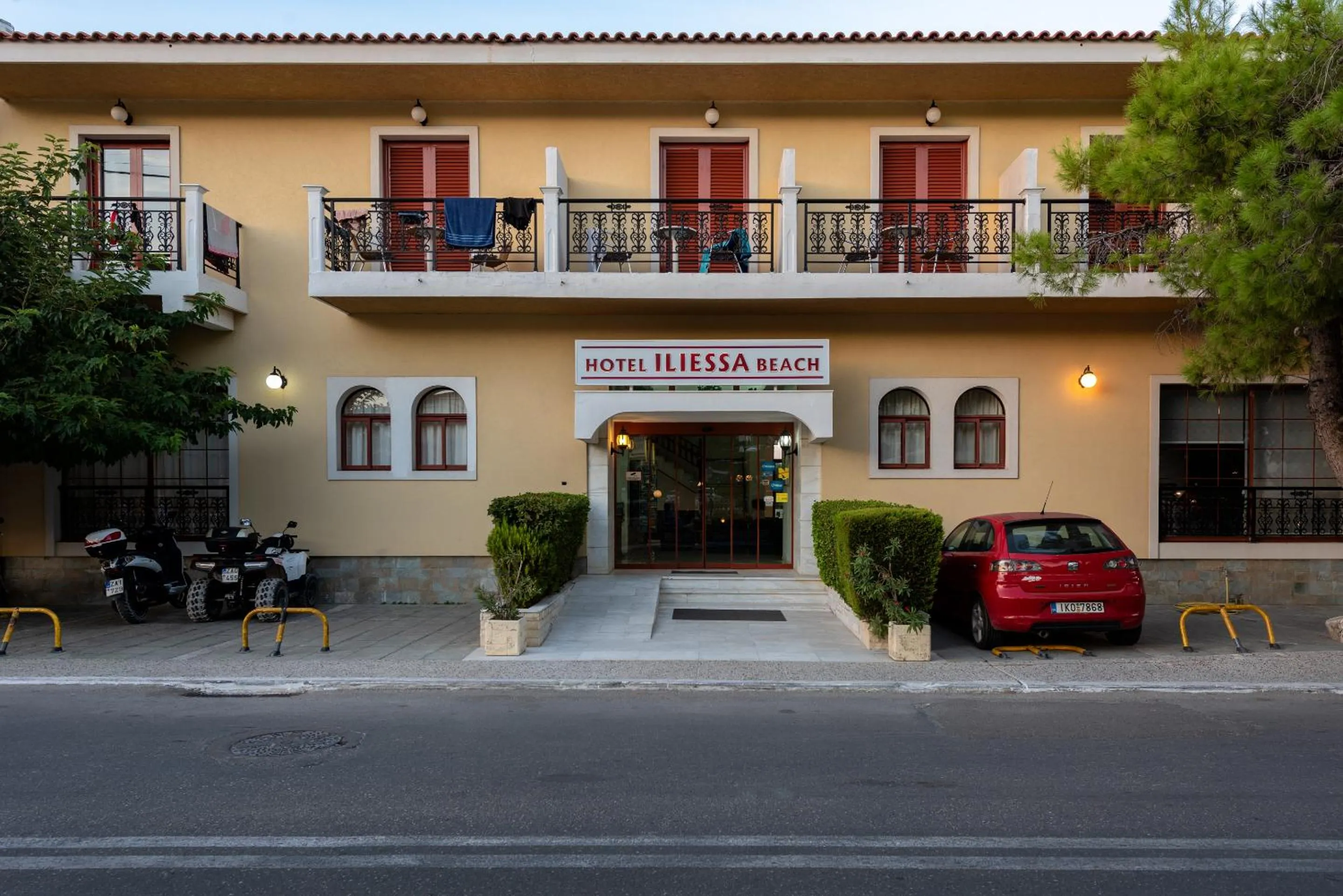 Property building in Iliessa Beach Hotel