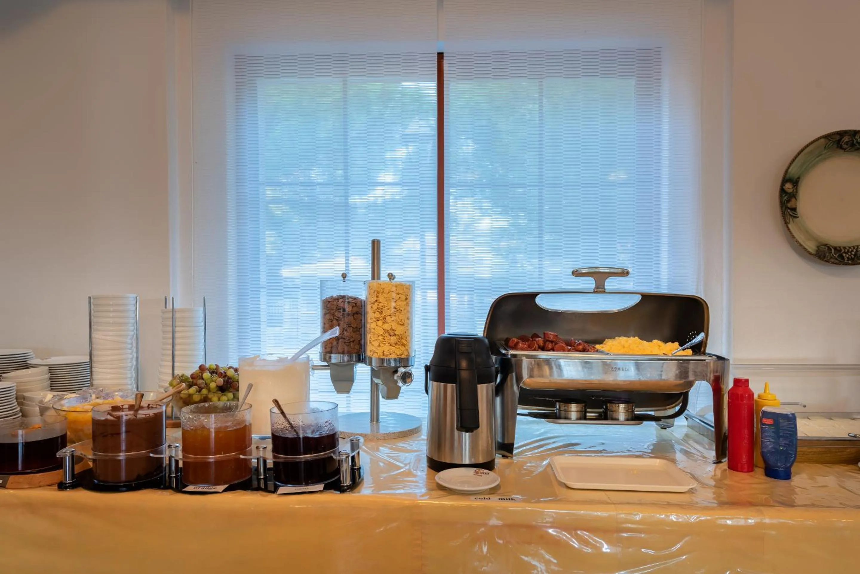 Buffet breakfast in Iliessa Beach Hotel