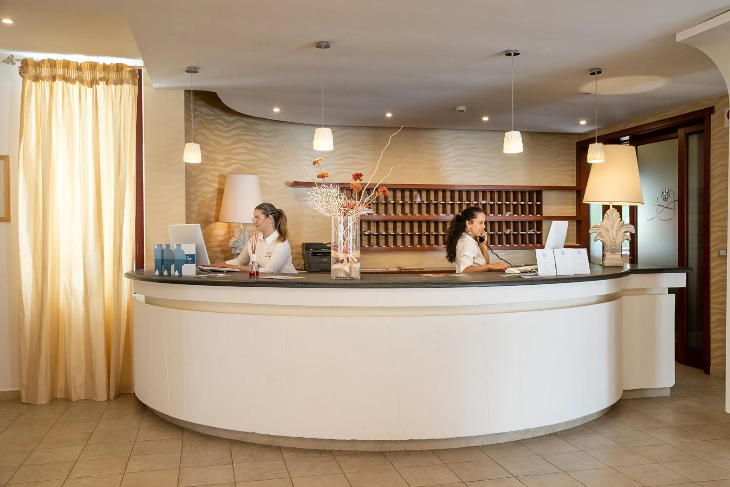 Lobby or reception in AH Premium Baia dei Faraglioni