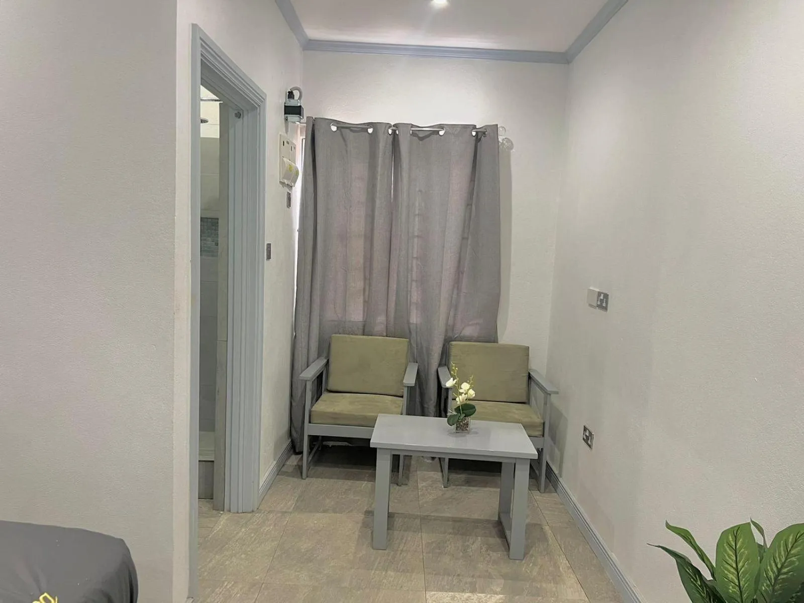 Living room in Clavier's- AirCon- Seaside- FamilyFriendly