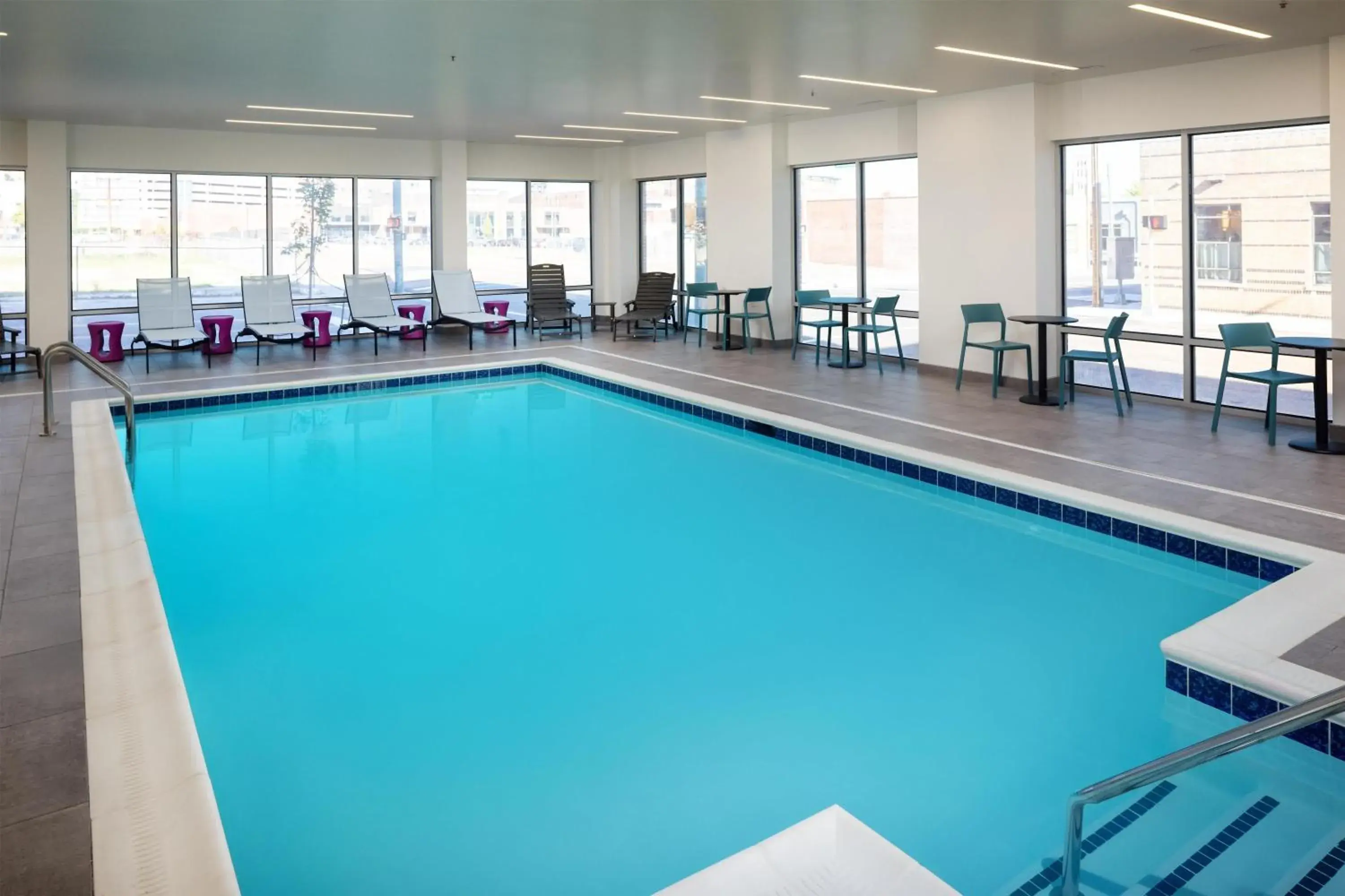 Pool view in Home2 Suites By Hilton Memphis Downtown Pool view in Home2 Suites By Hilton Memphis Downtown