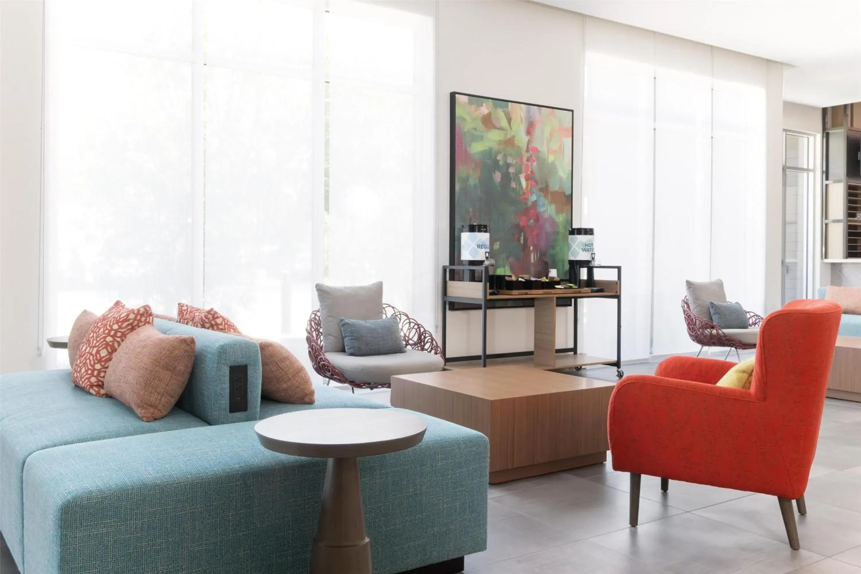 Lobby or reception in Hilton Garden Inn Walnut Creek Lobby or reception in Hilton Garden Inn Walnut Creek