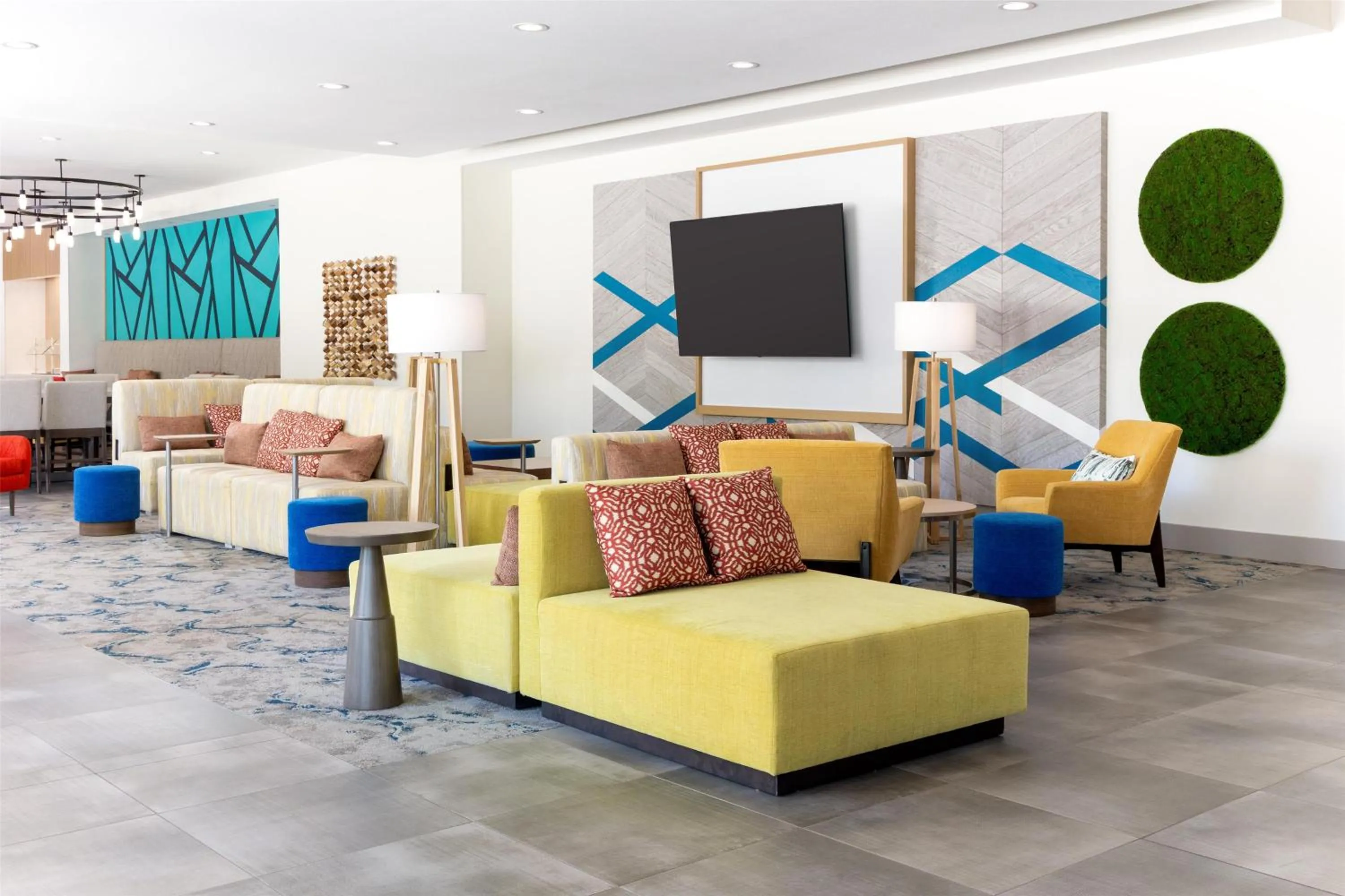 Lobby or reception in Hilton Garden Inn Walnut Creek