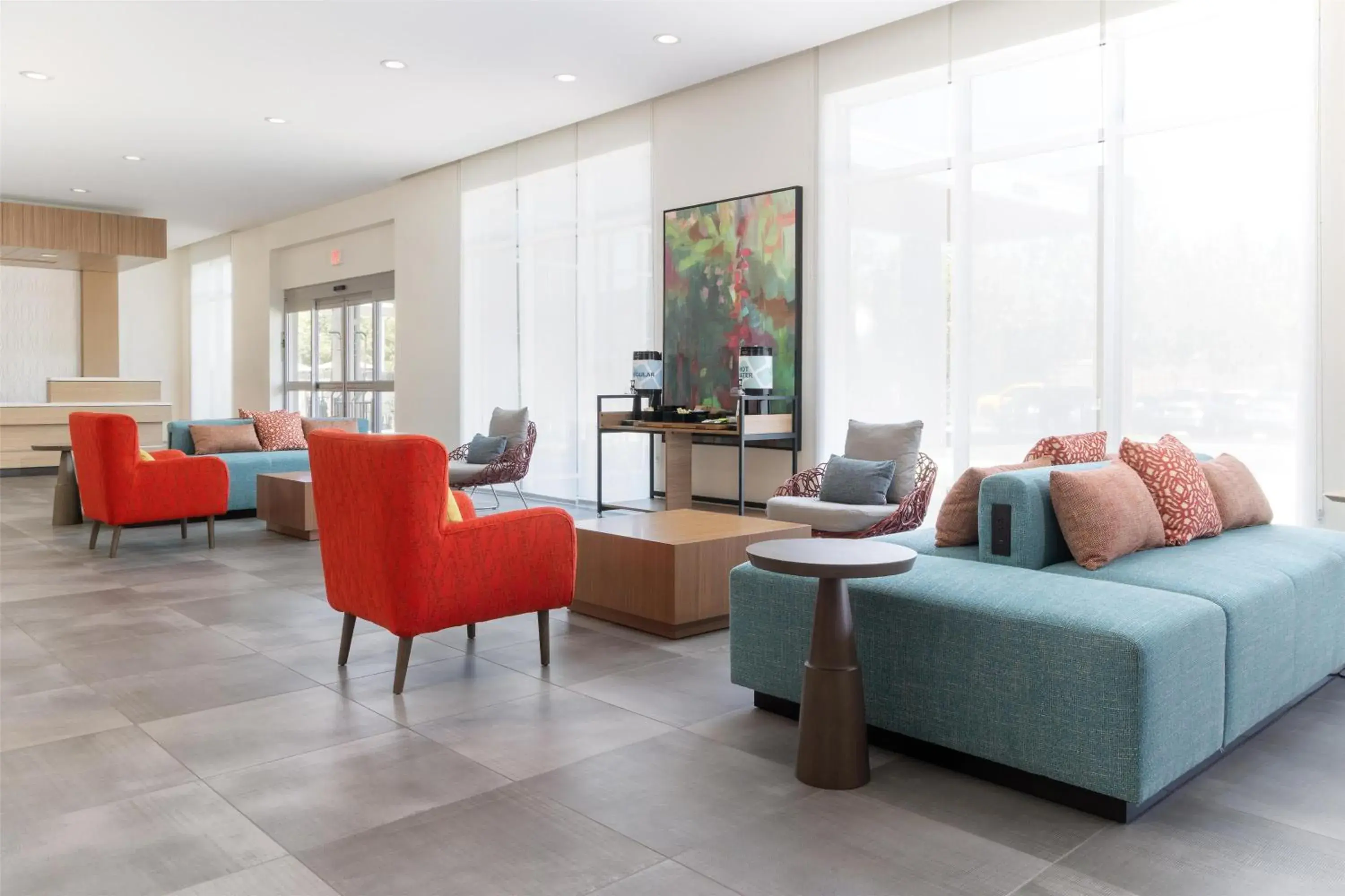 Lobby or reception in Hilton Garden Inn Walnut Creek Lobby or reception in Hilton Garden Inn Walnut Creek