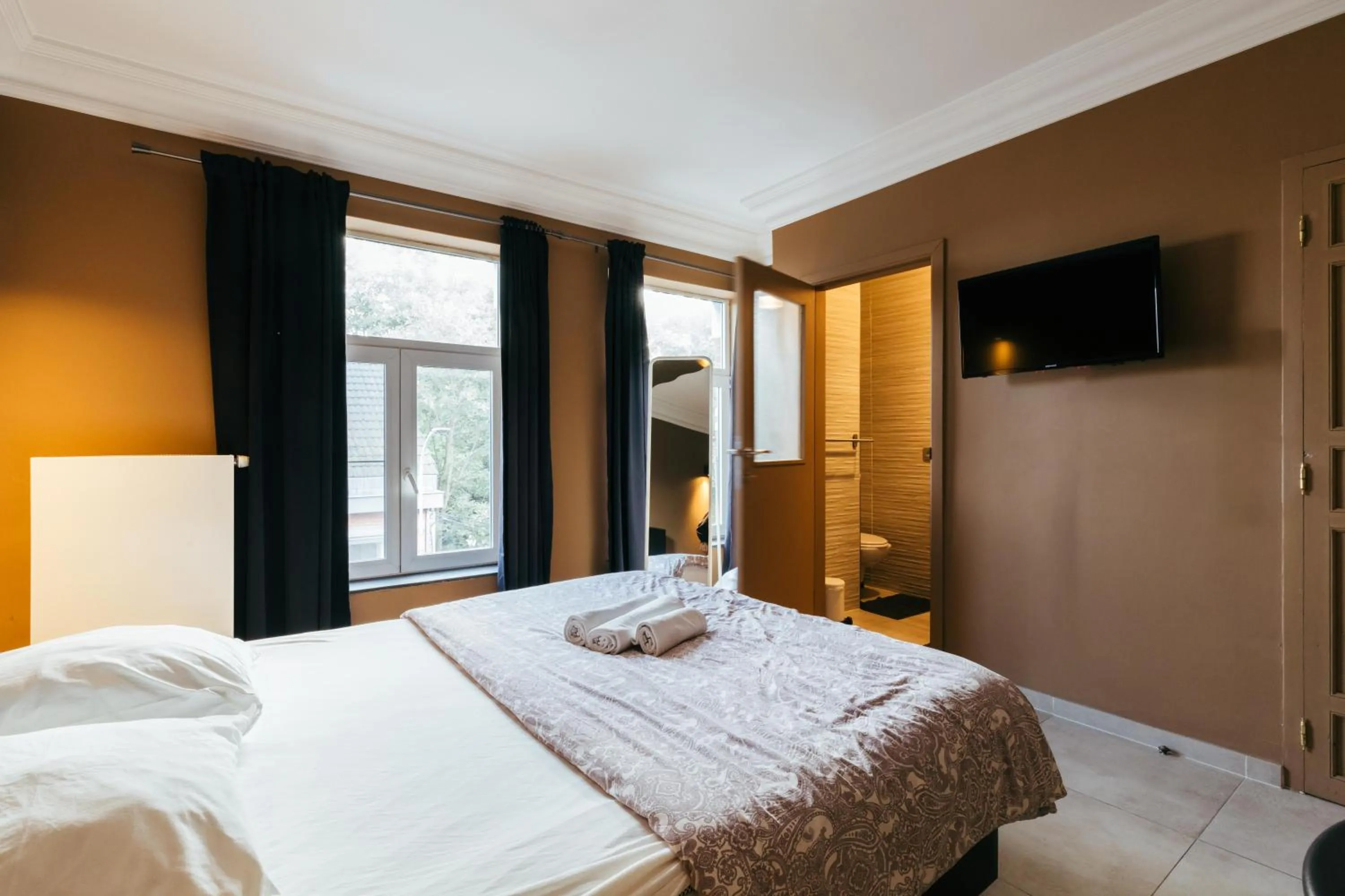 Bed in Hotel Riad Nour