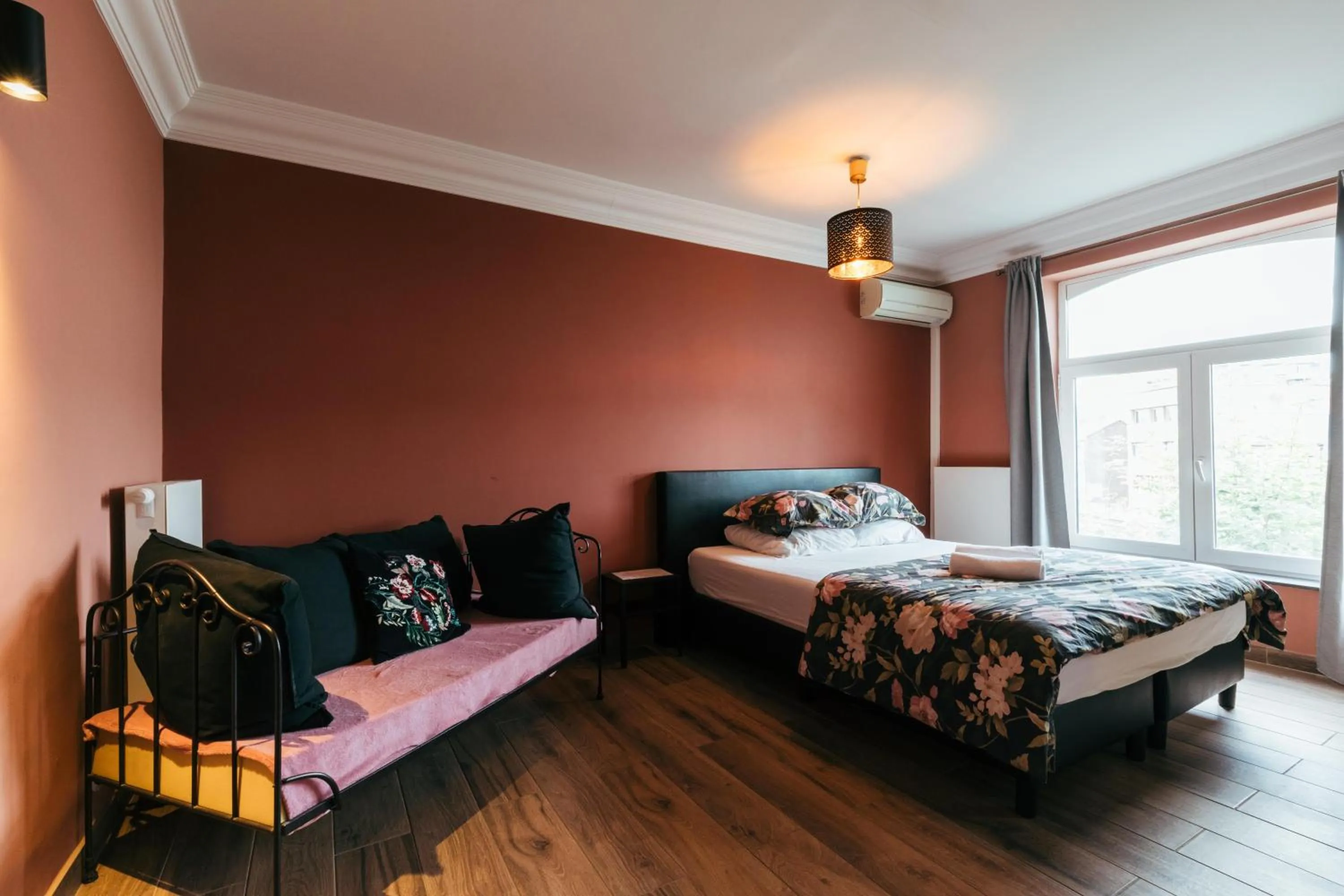 Bed in Hotel Riad Nour