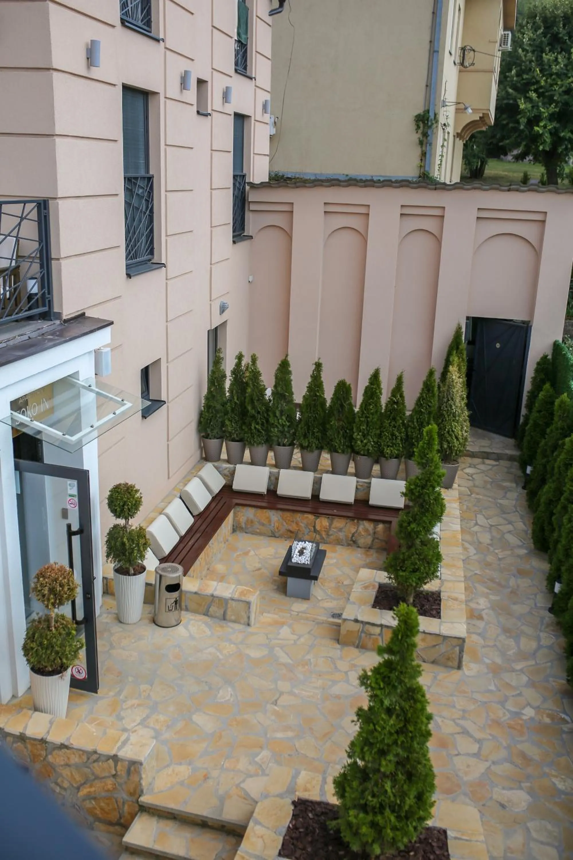 Patio in Soko IN Spa