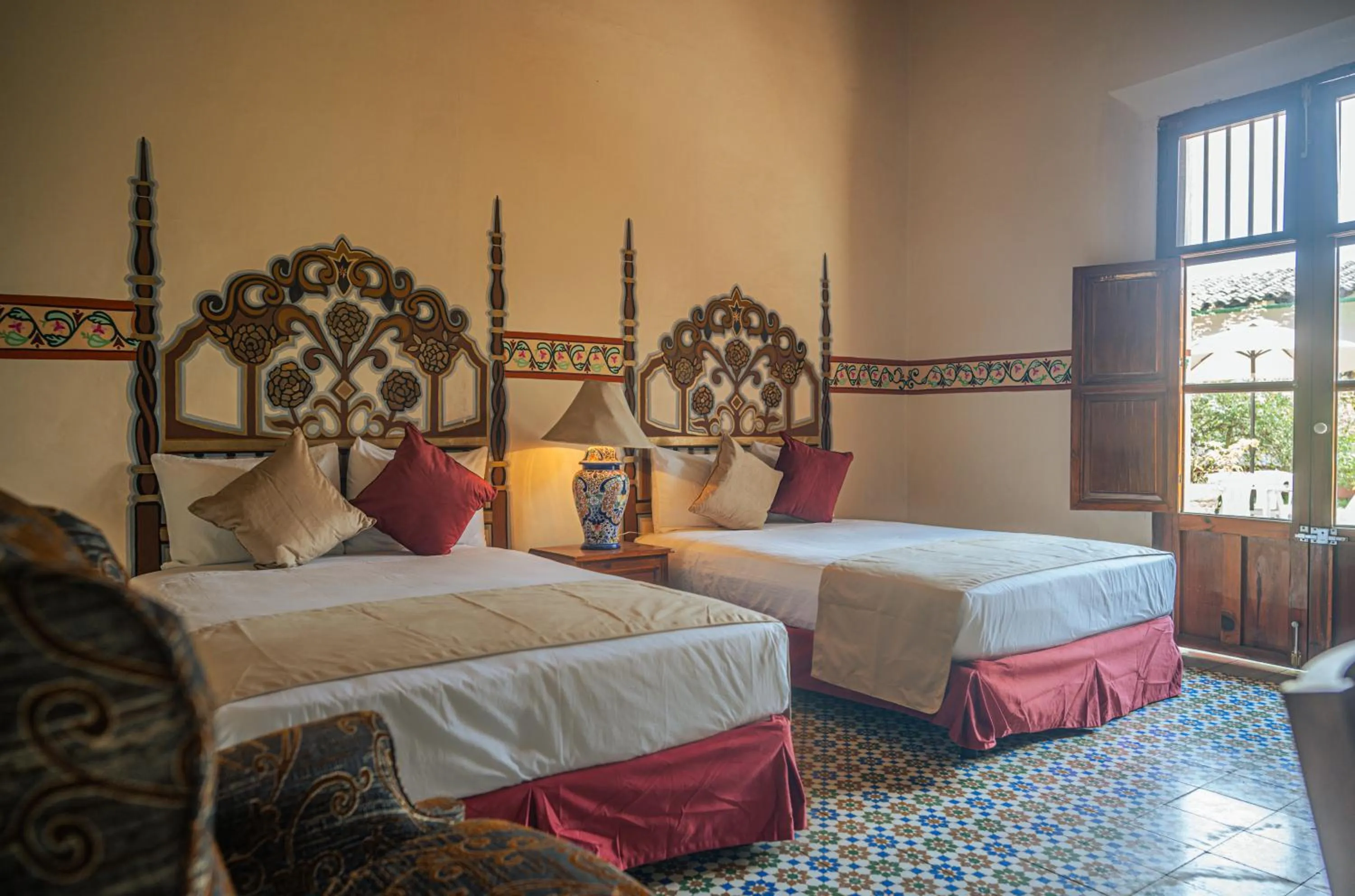 Bedroom, Bed in Hotel Montecillo