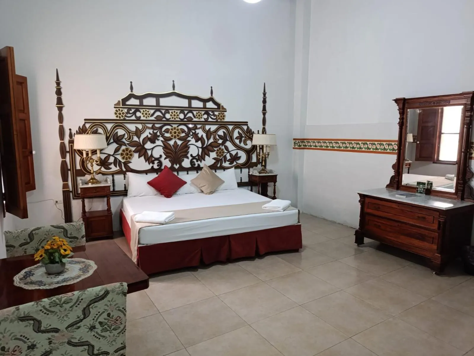 Bed in Hotel Montecillo