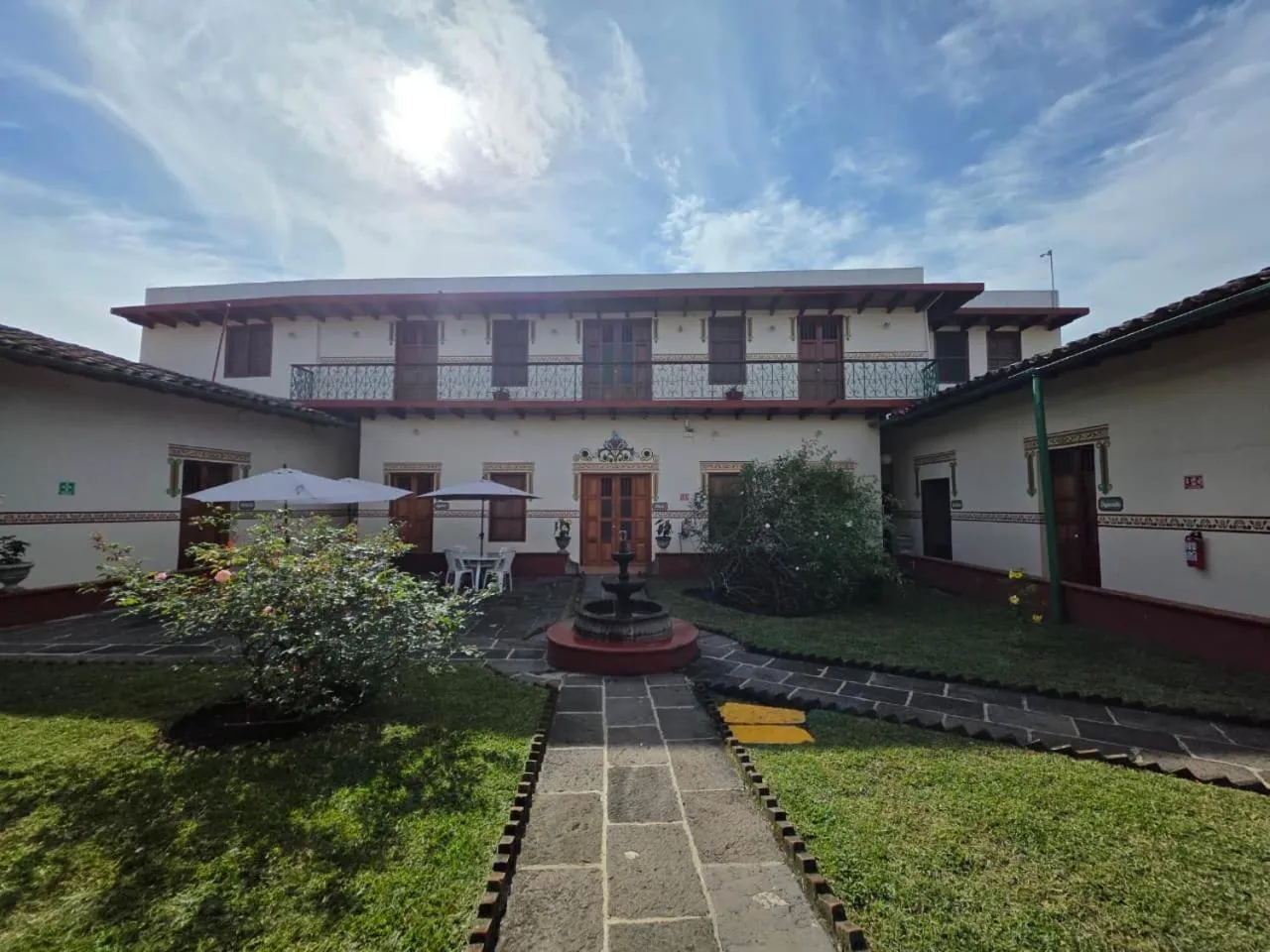 Facade/entrance in Hotel Montecillo