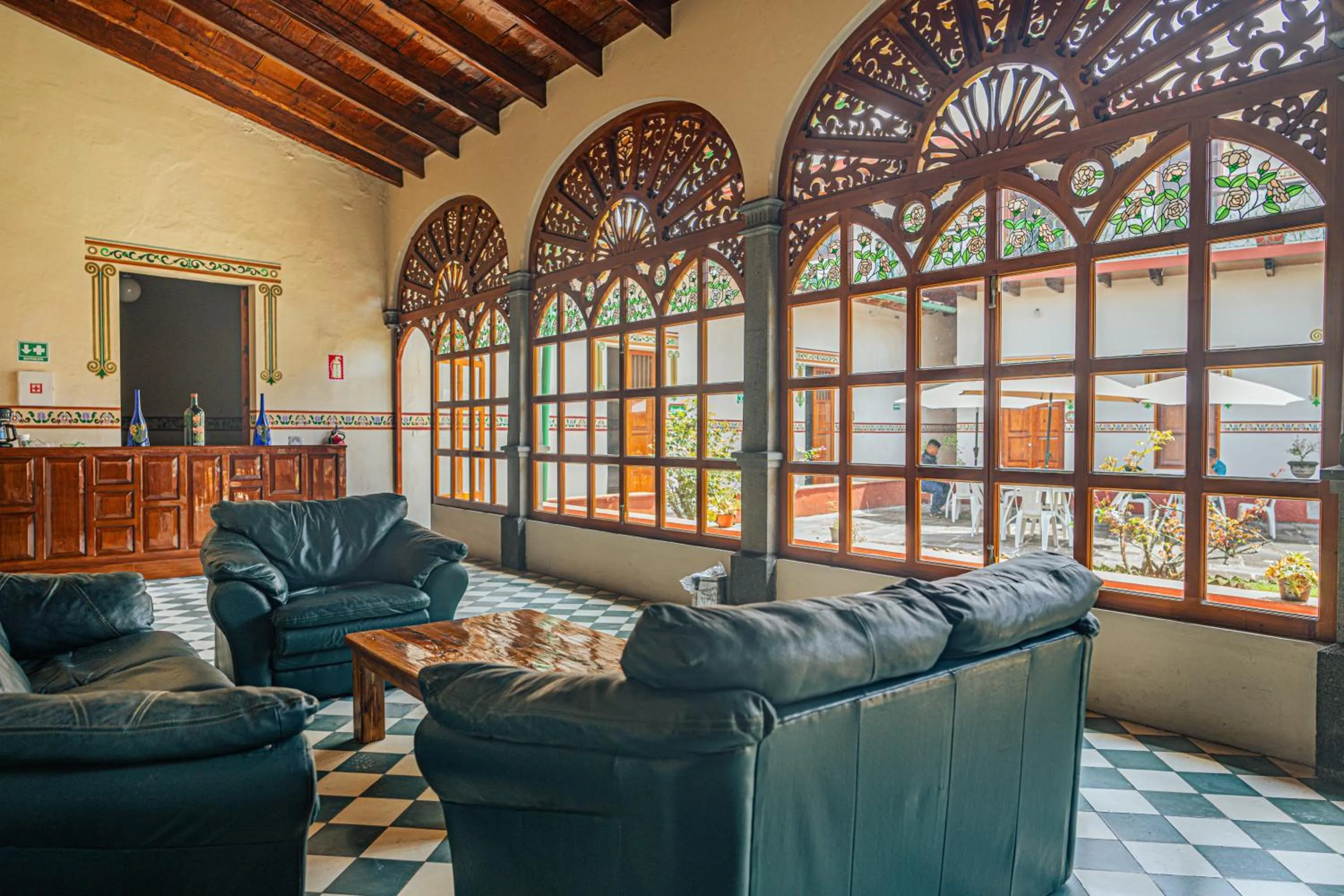 Lobby or reception in Hotel Montecillo