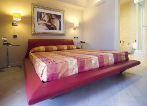 Bed in Hotel Touring