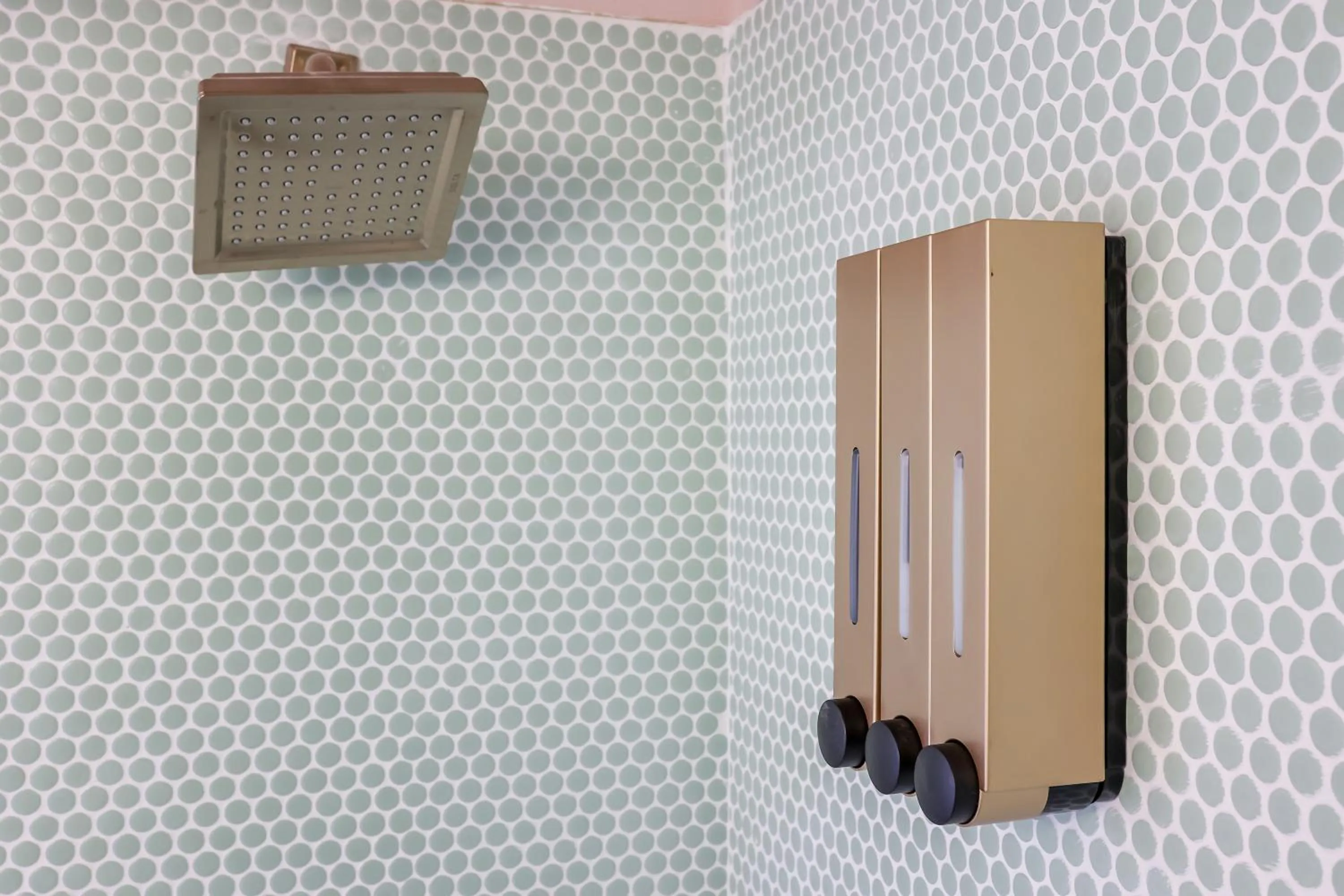 Shower in Ocean Spray Hotel