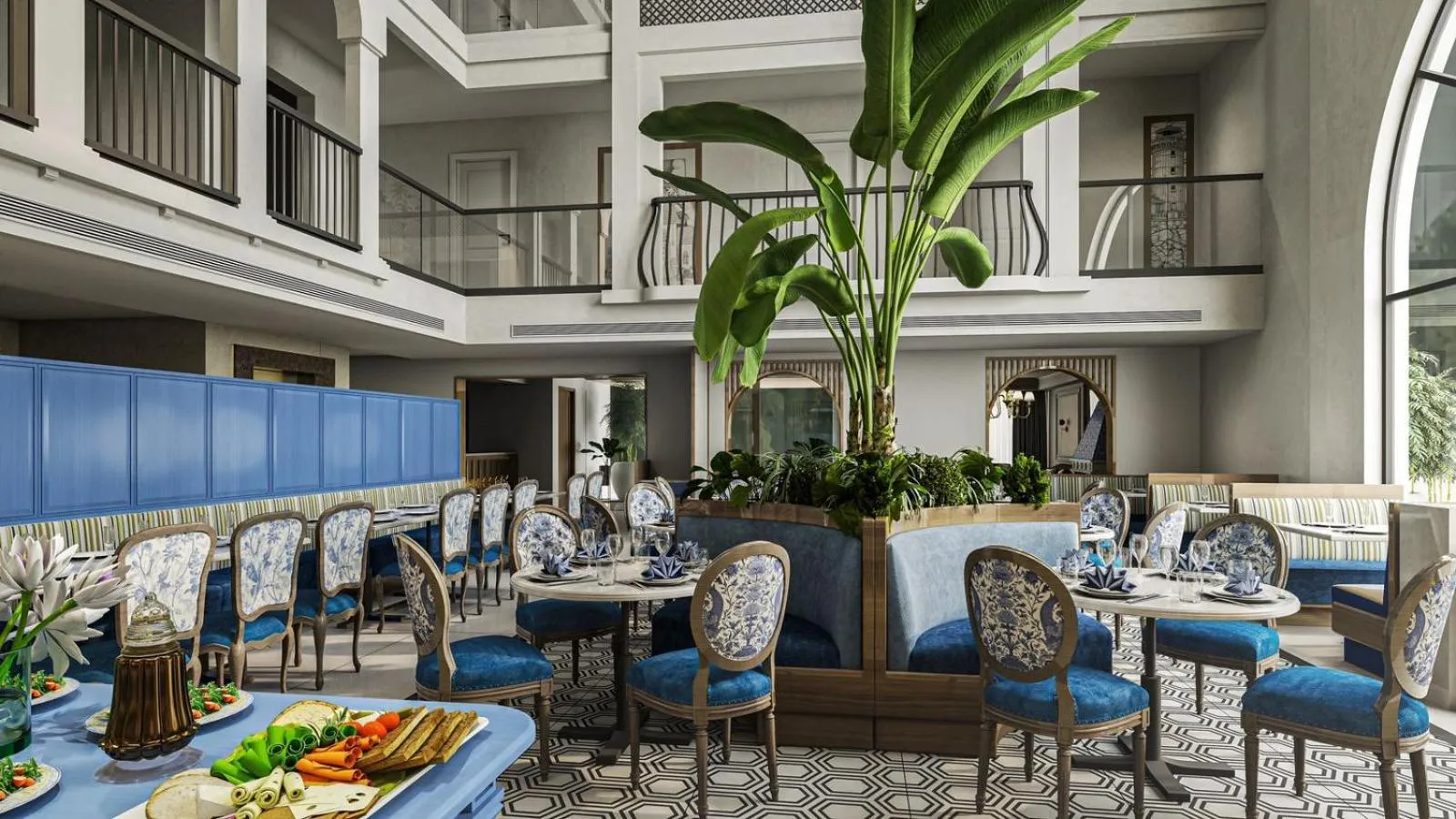 Restaurant/places to eat in Meritas Auberge Calangute Goa