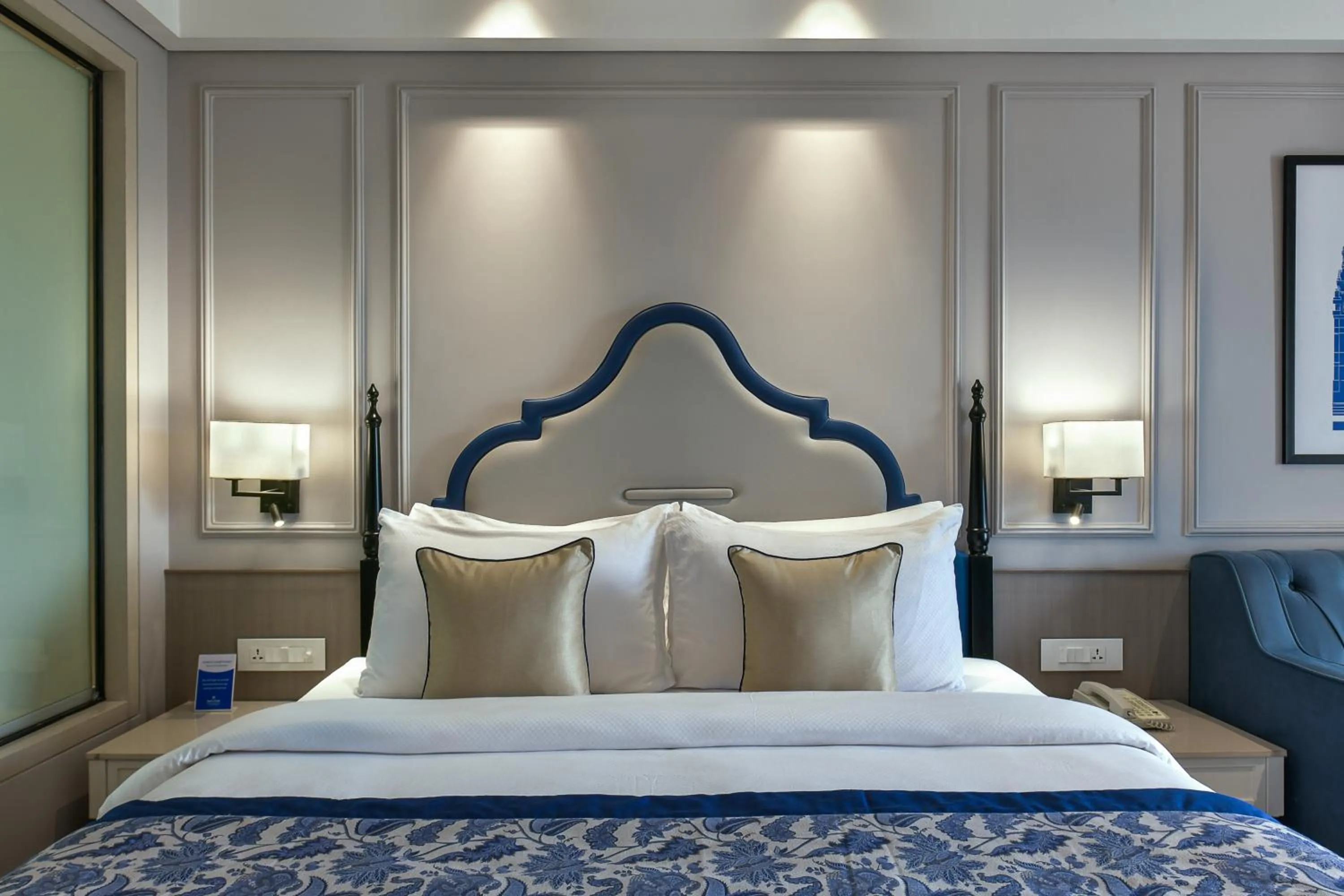 Bed in Meritas Auberge Calangute Goa