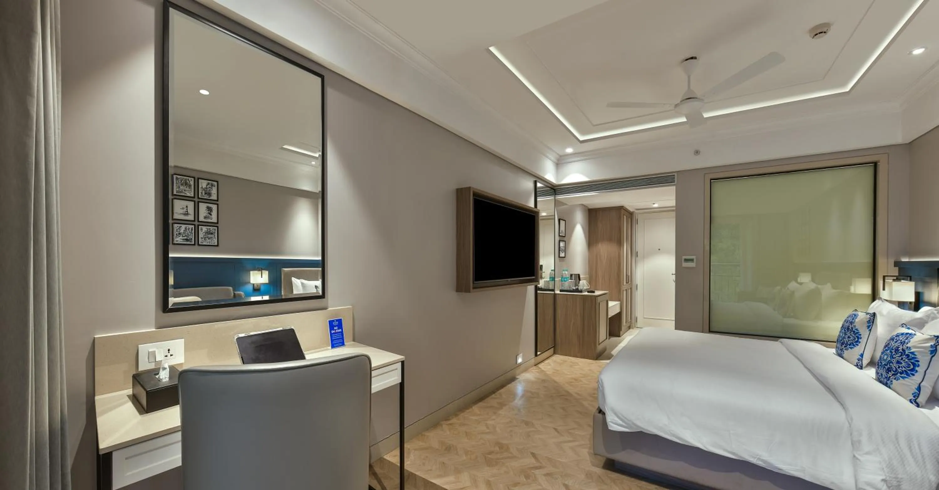 Bed in Meritas Auberge Calangute Goa