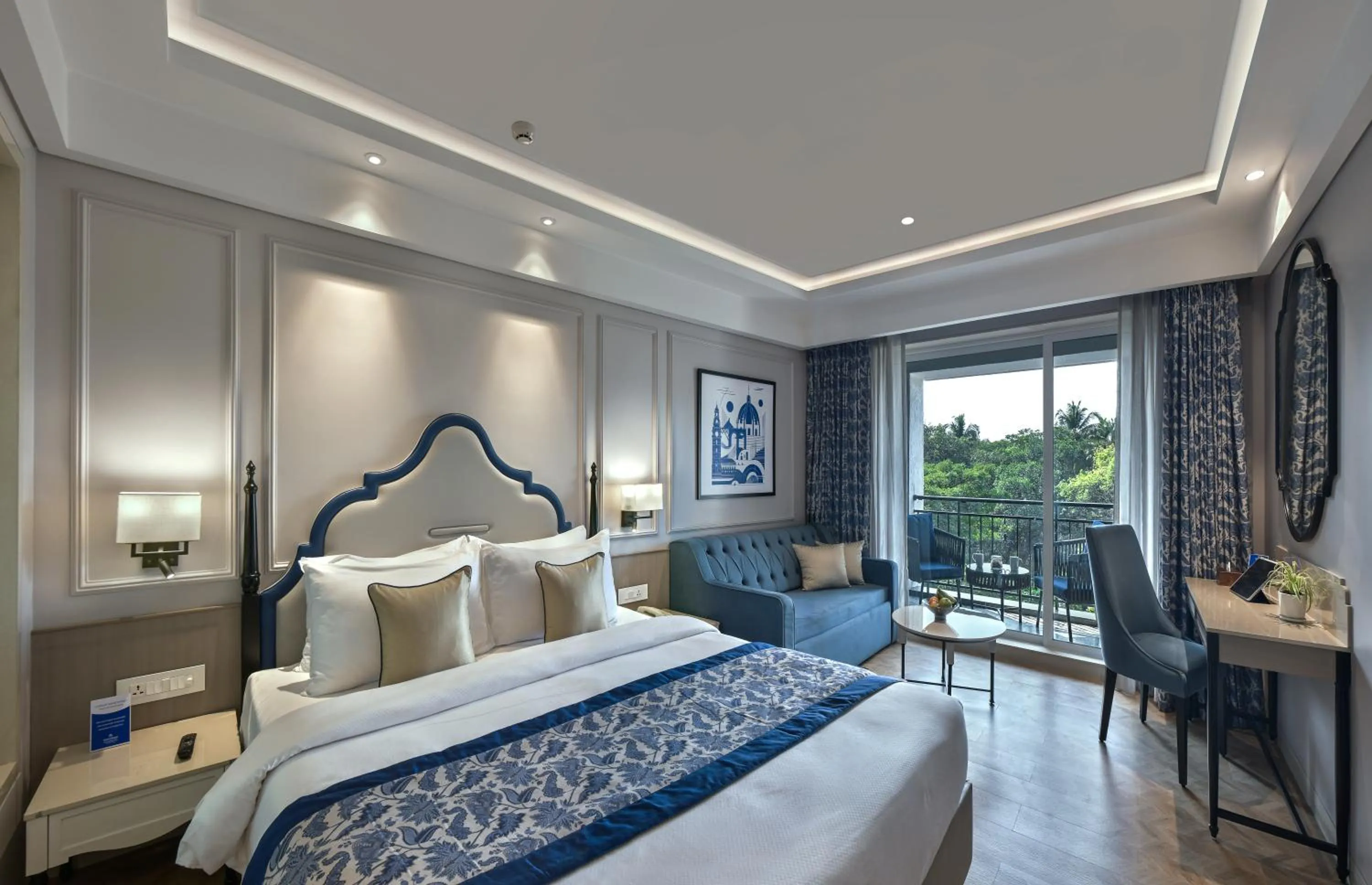 Bed in Meritas Auberge Calangute Goa