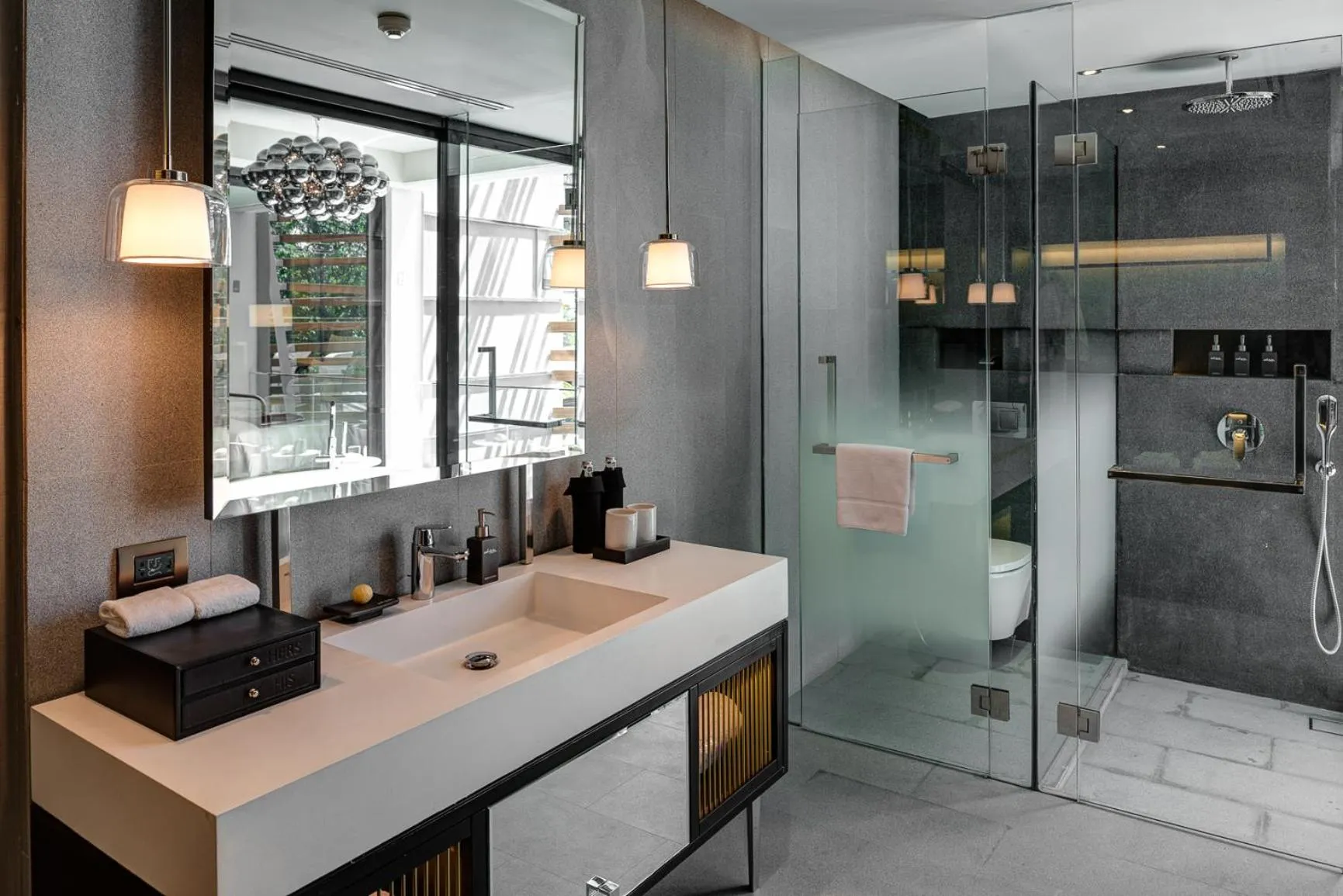 Shower in AMANOR Hotel Chiang Mai