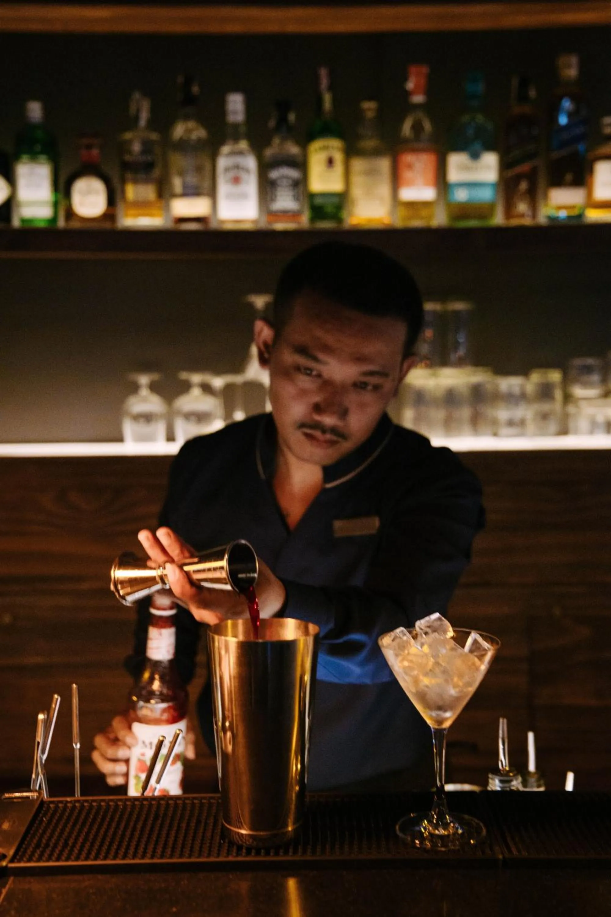 Lounge or bar in AMANOR Hotel Chiang Mai