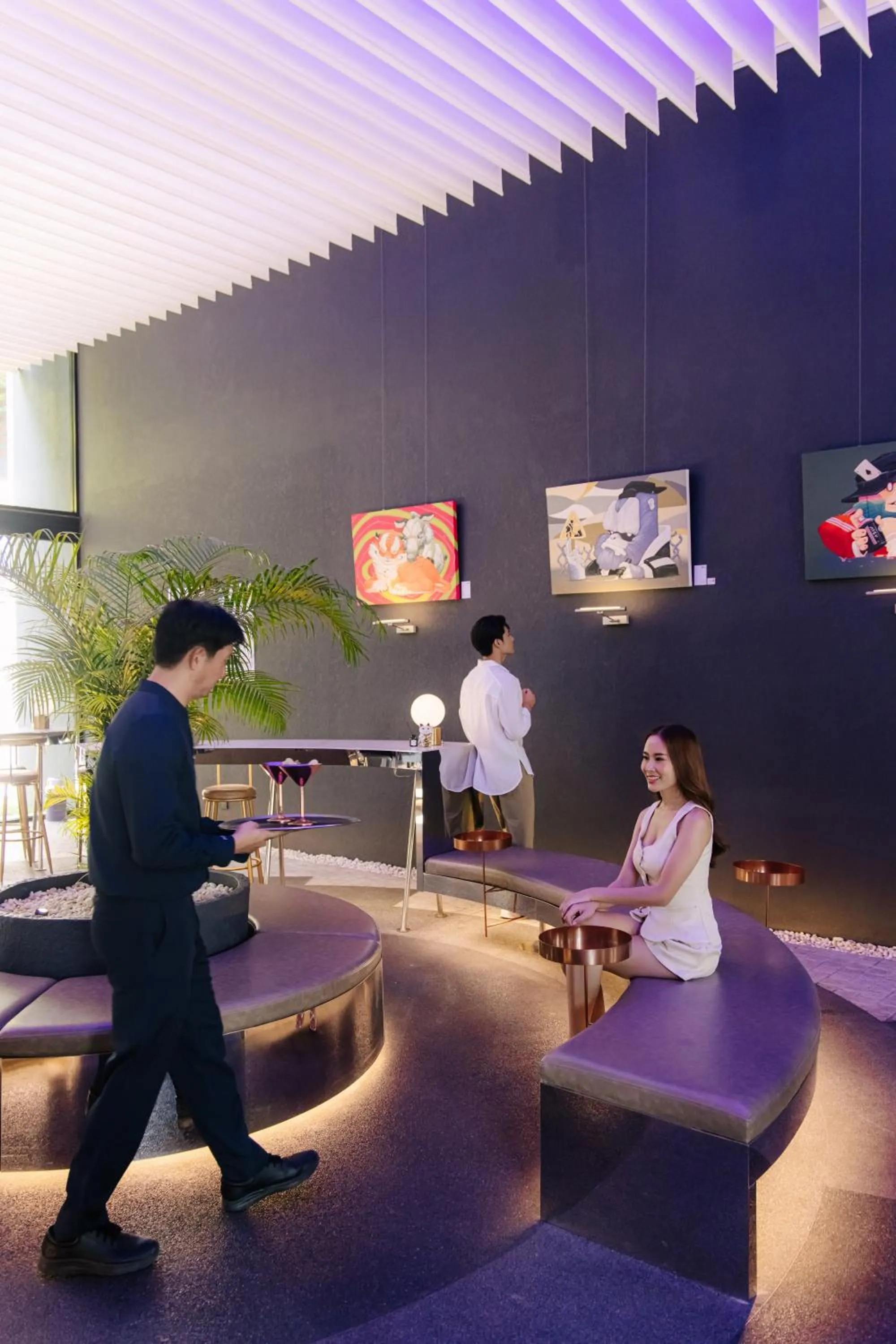 Lobby or reception in AMANOR Hotel Chiang Mai