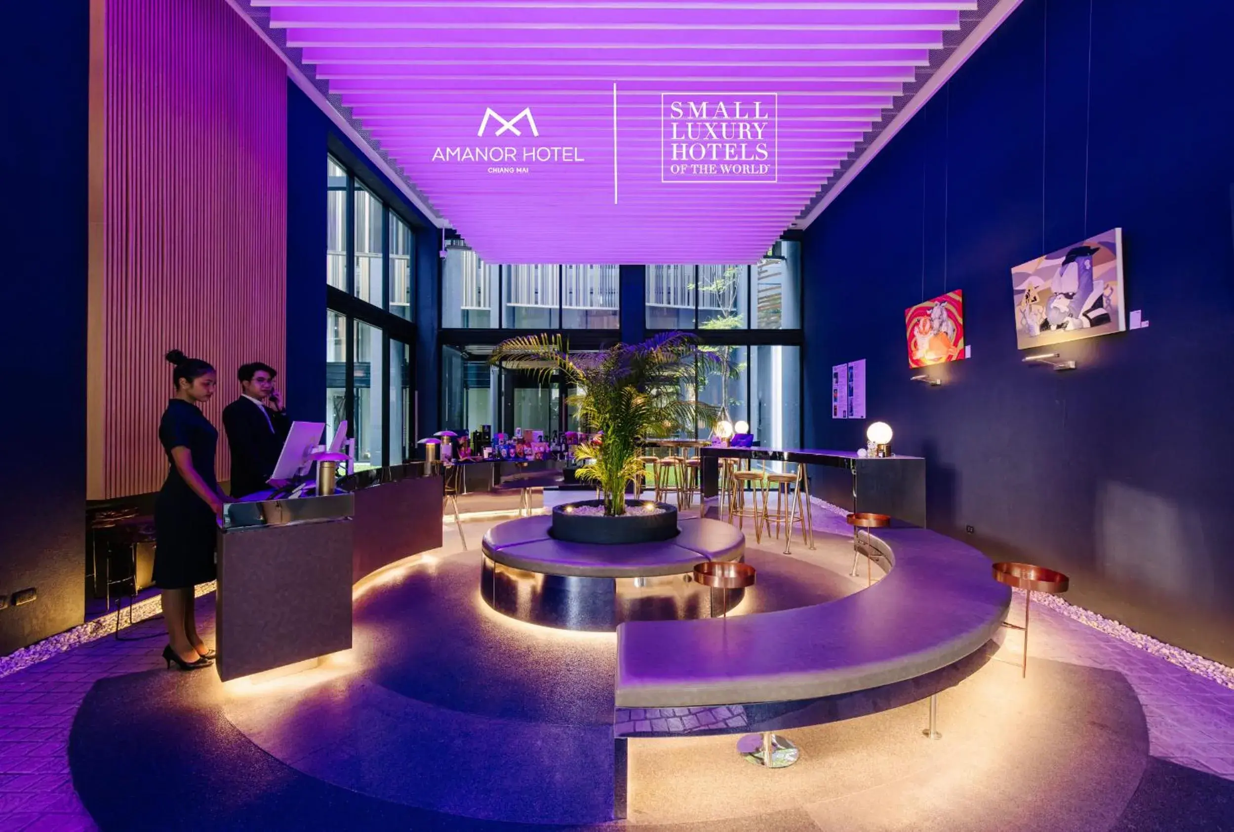 Lobby or reception in AMANOR Hotel Chiang Mai Lobby or reception in AMANOR Hotel Chiang Mai