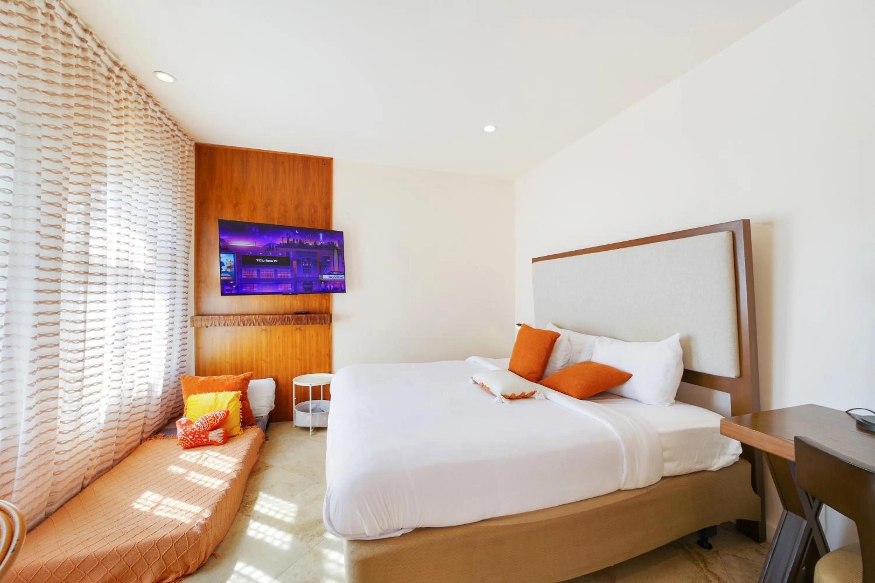 Bed in Casa Victoria Orchid Hotel