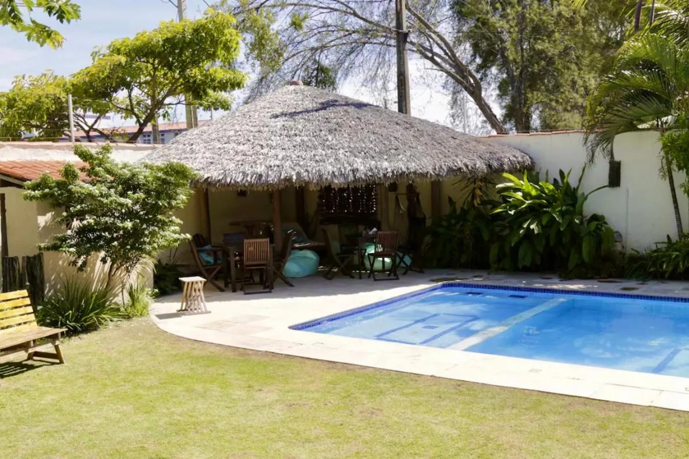 Swimming pool in Hotel Villa Roma Beach Cumbuco
