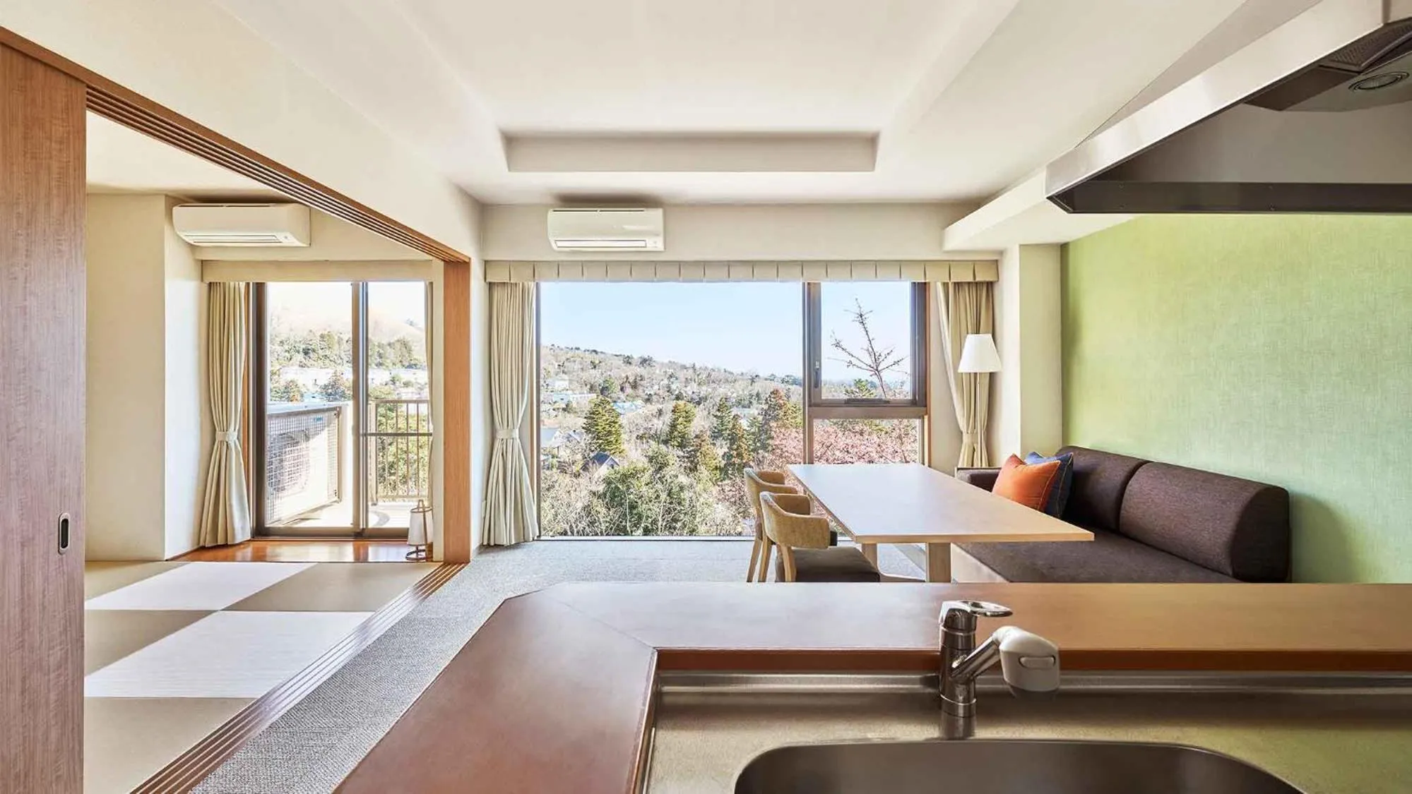 View (from property/room), Bed in Tokyu Vacations Izukougen