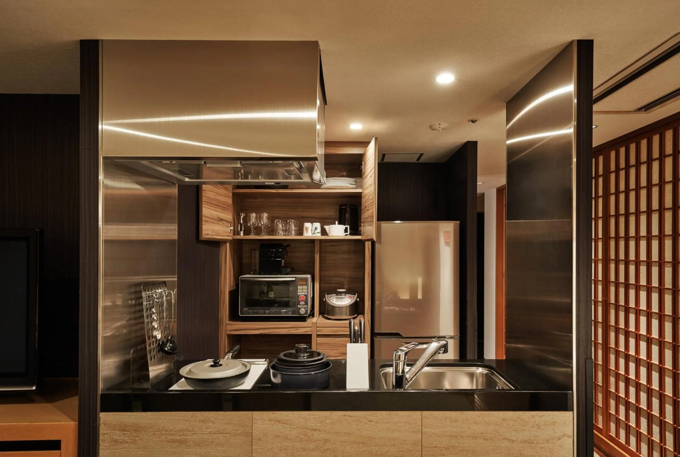 Kitchen or kitchenette in Tokyu Vacations Kyoto