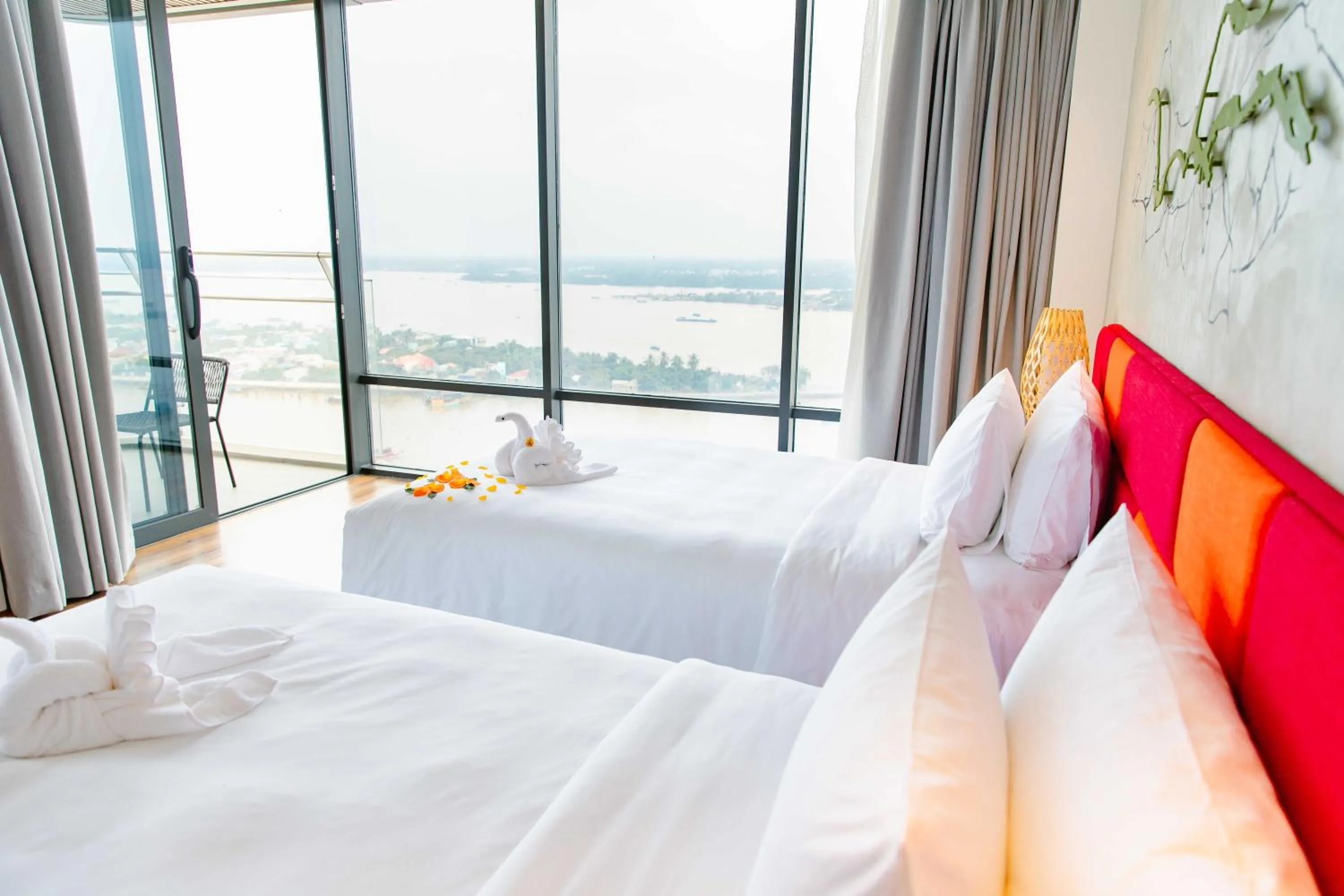 Bed in CENTRAL PLAZA HOTEL - Mỹ Tho