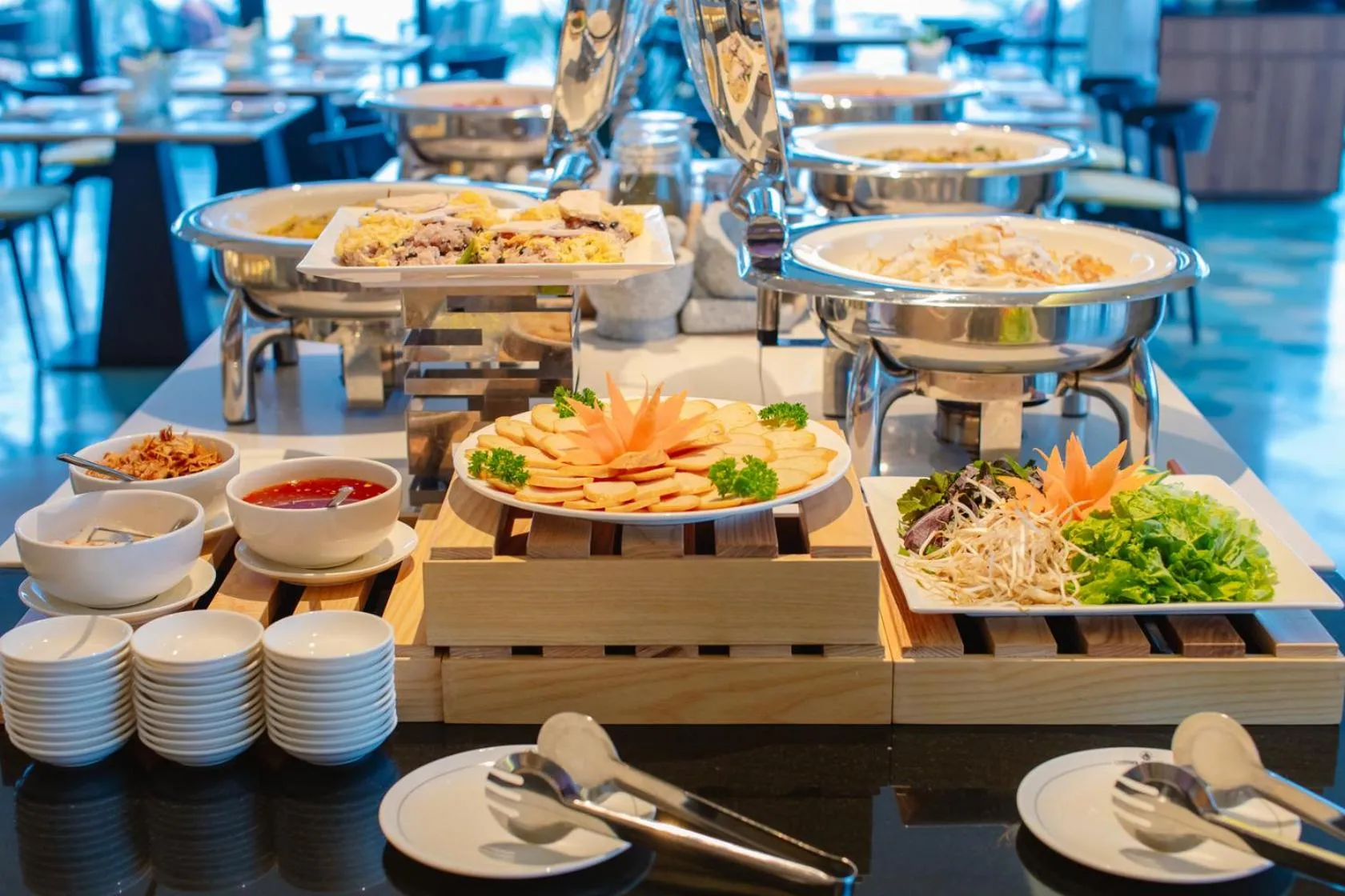 Food and drinks in CENTRAL PLAZA HOTEL - Mỹ Tho