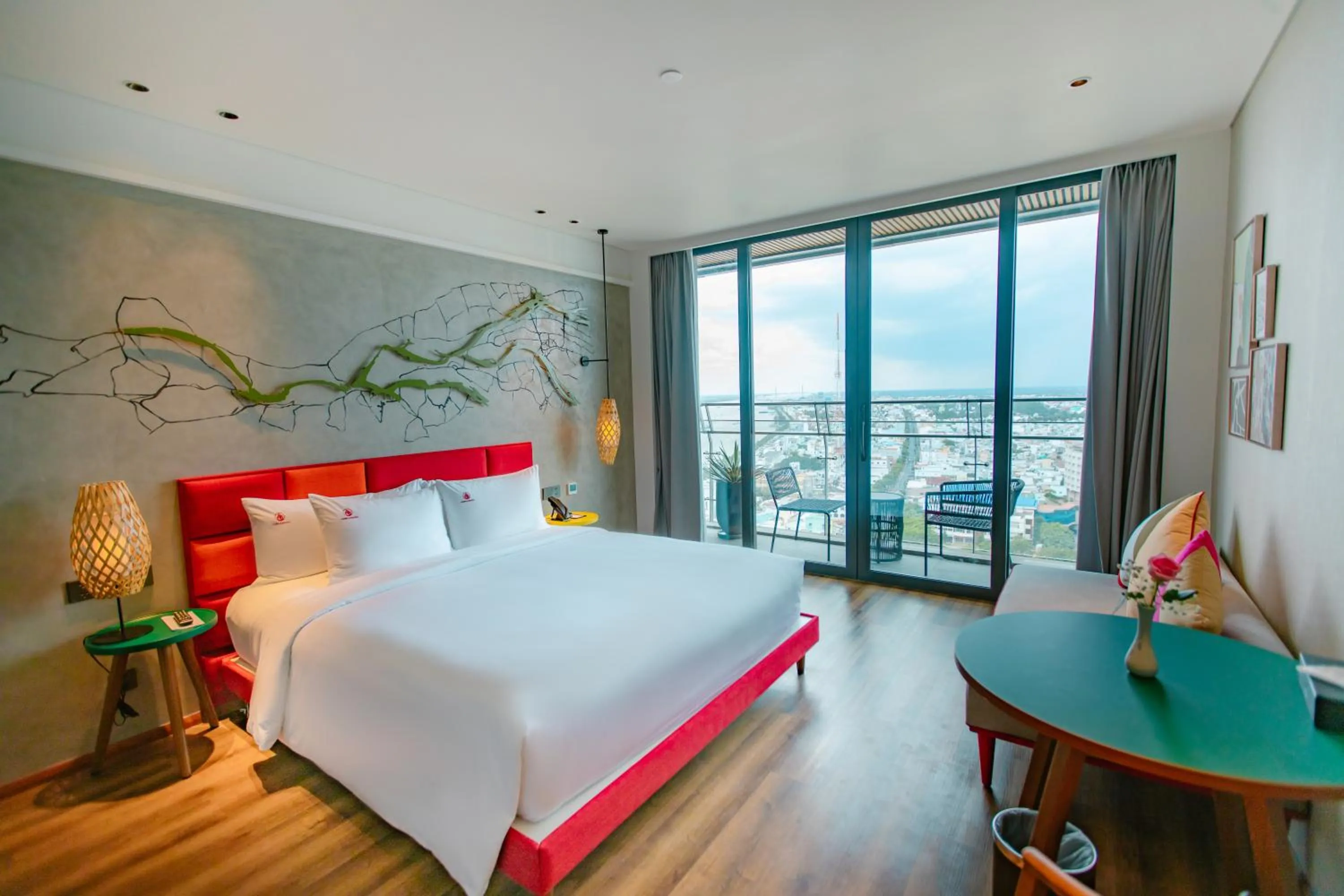 Bed in CENTRAL PLAZA HOTEL - Mỹ Tho