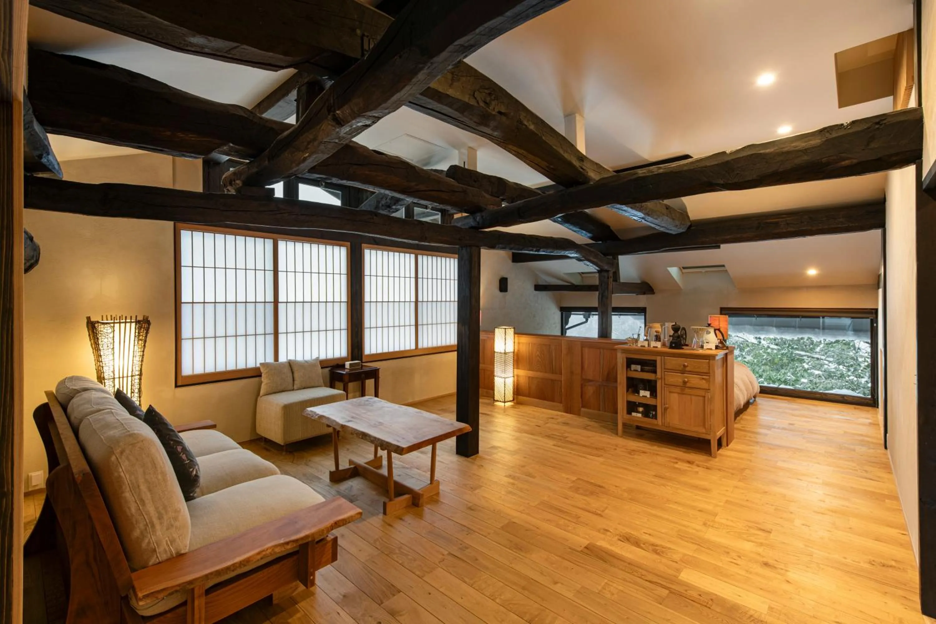 Living room in Onsen and Garden Nana