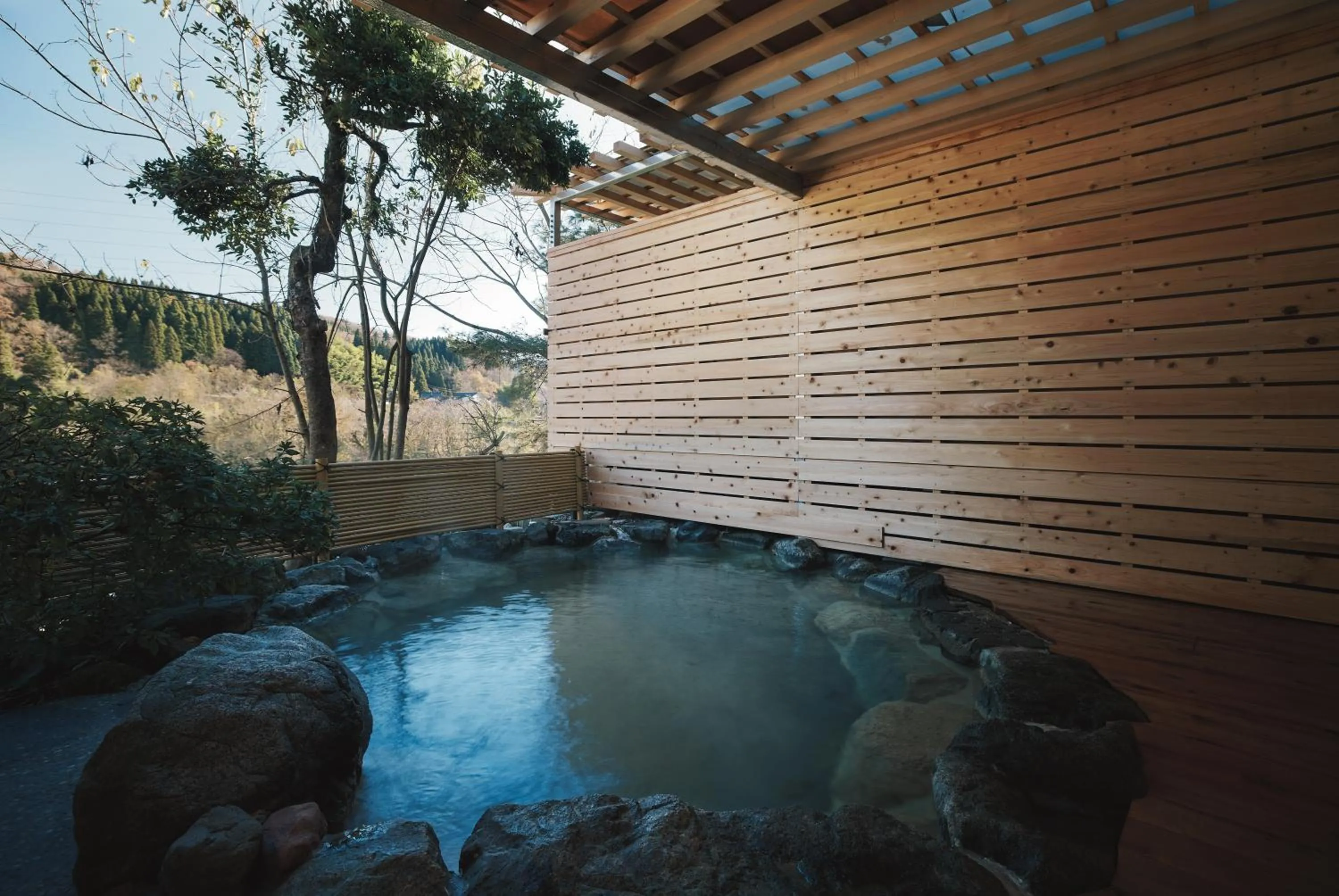 Natural landscape in Onsen and Garden Nana